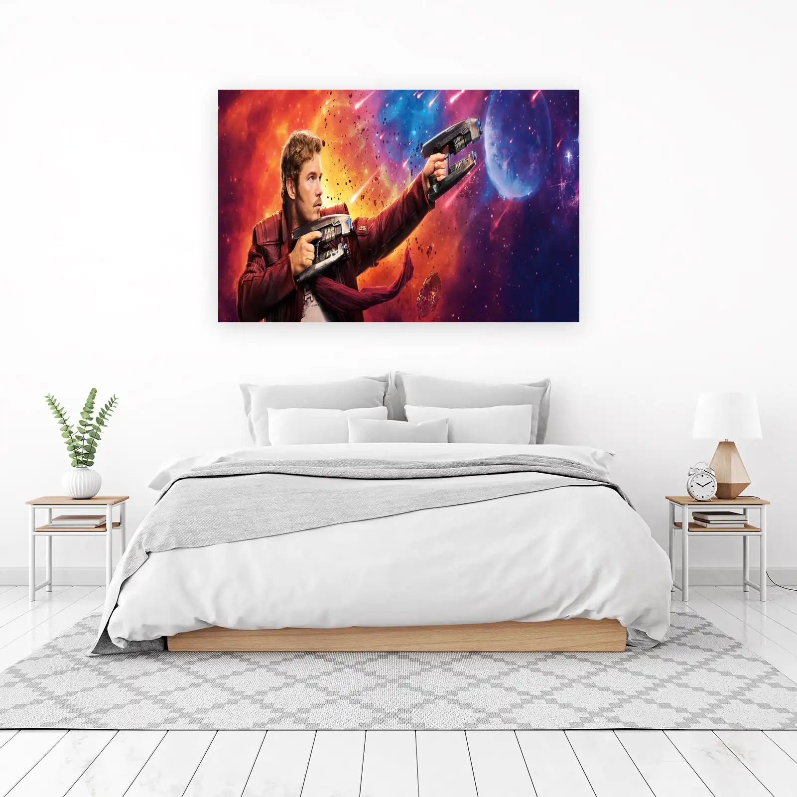 Star-Lord Action Space Epic Wall Art