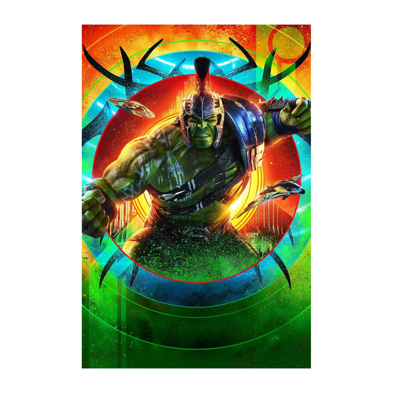 Hulk Gladiator Poster Wall Art