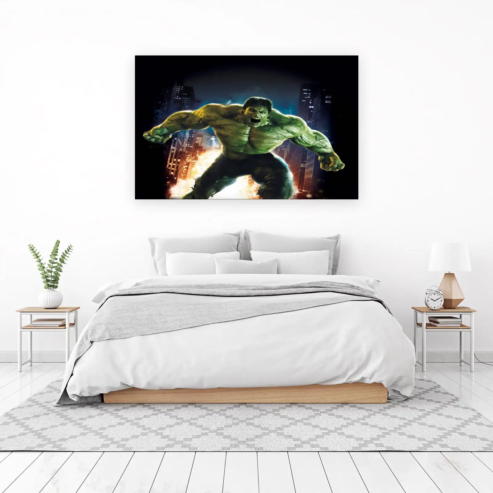 Hulk City Smash Wall Art