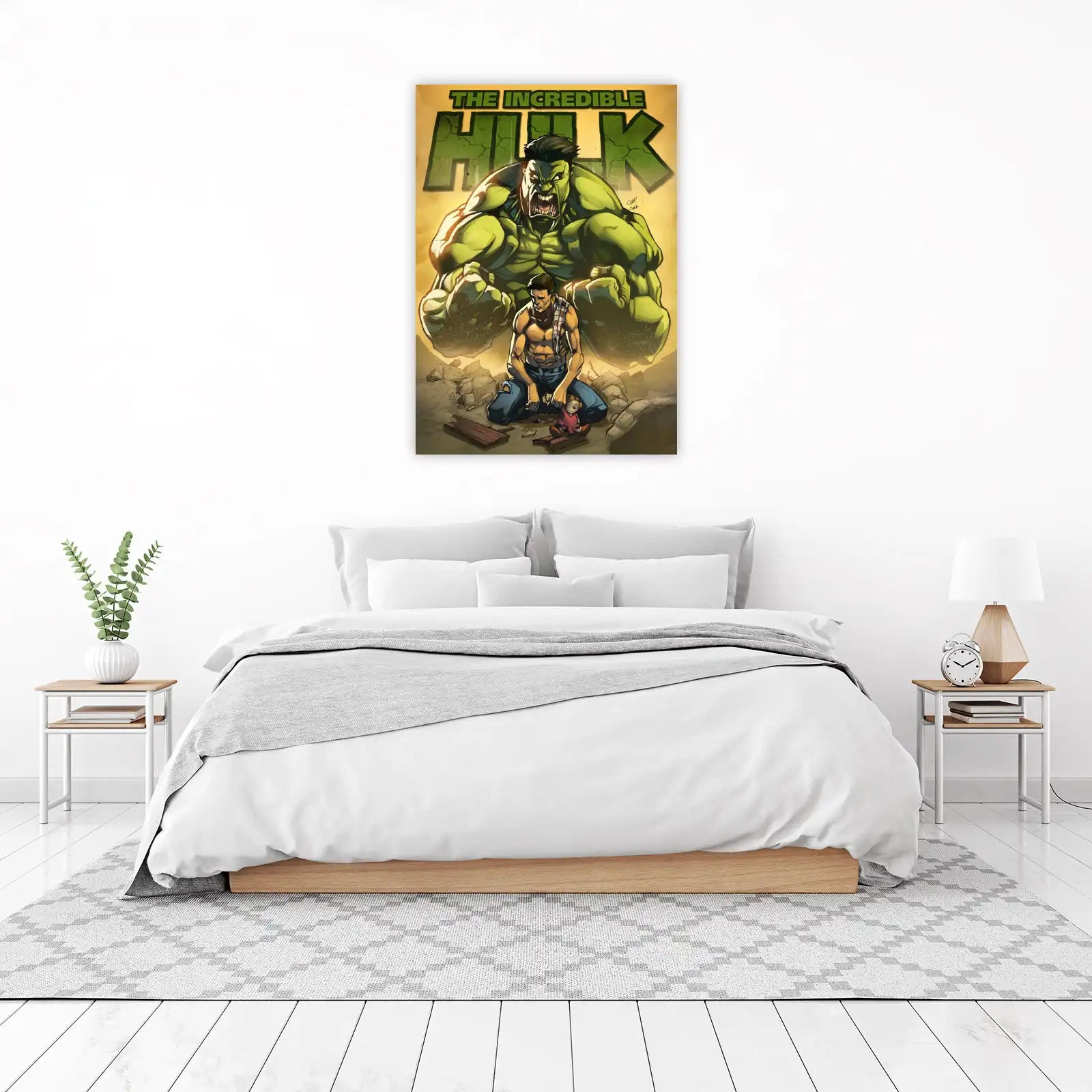 Incredible Hulk Smash Wall Art