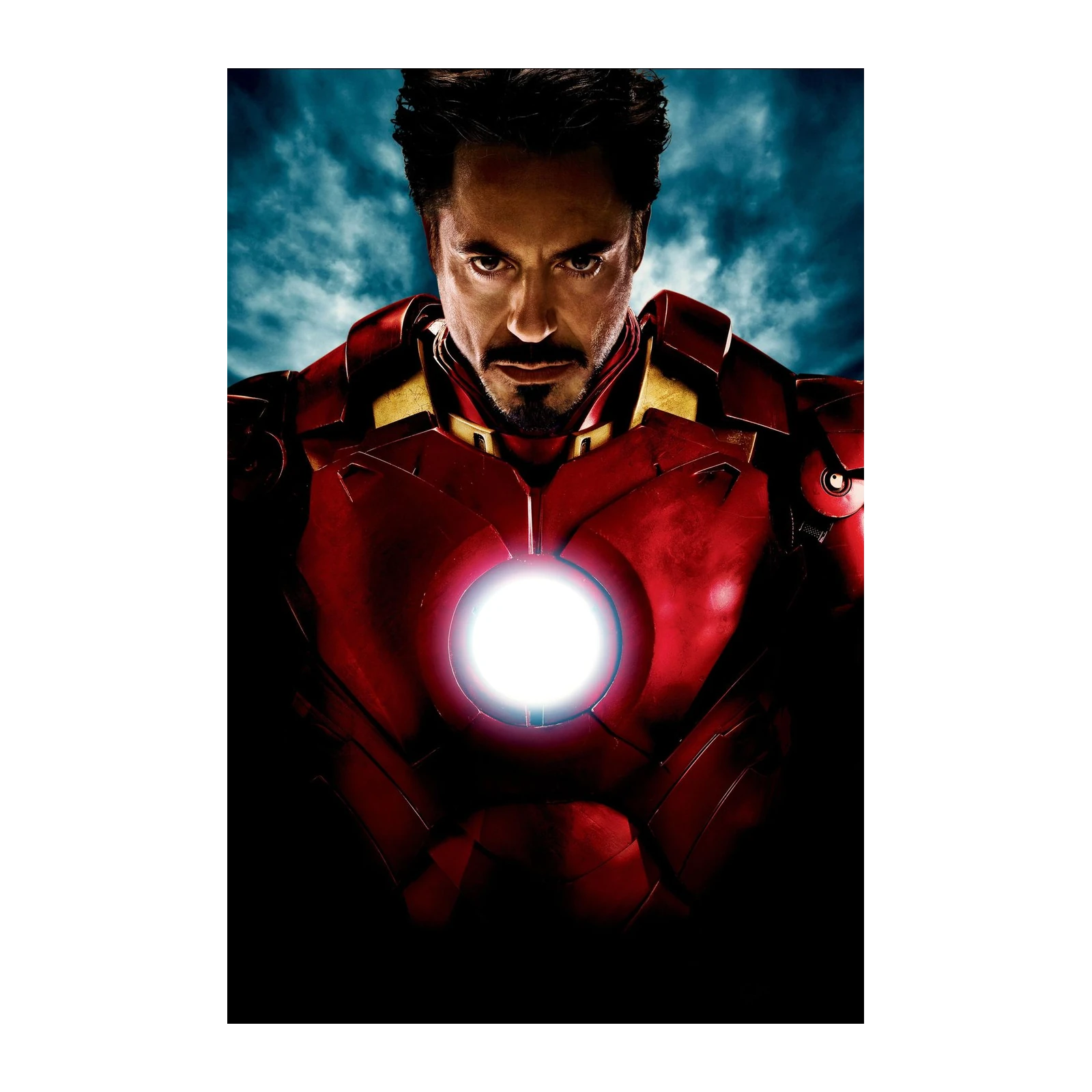 Iconic Iron Man Portrait Wall Art