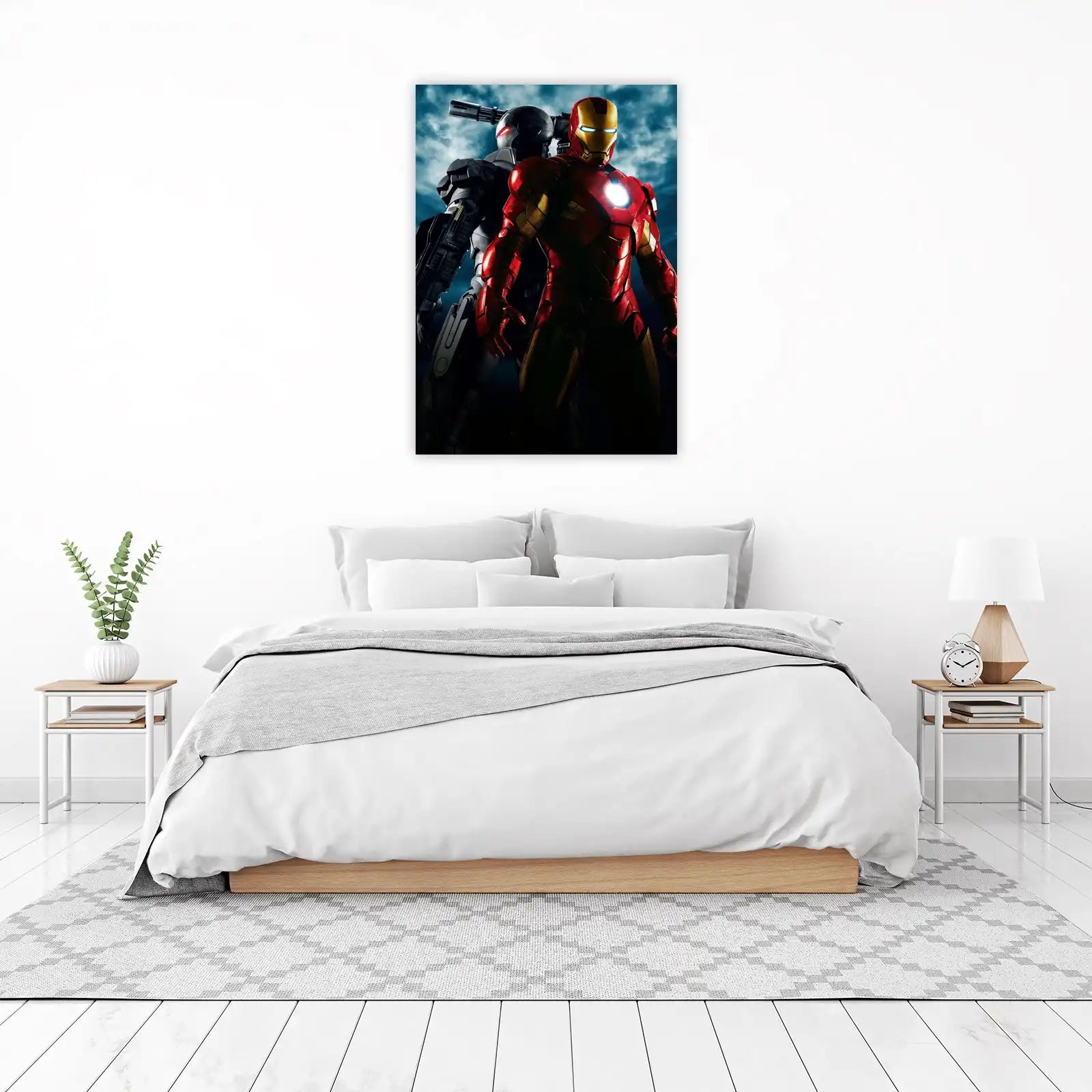 Iron Man & War Machine Heroic Pose Wall Art
