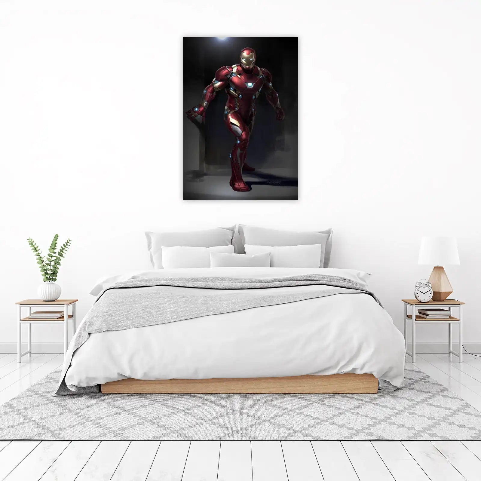 Iron Man Superhero Wall Art