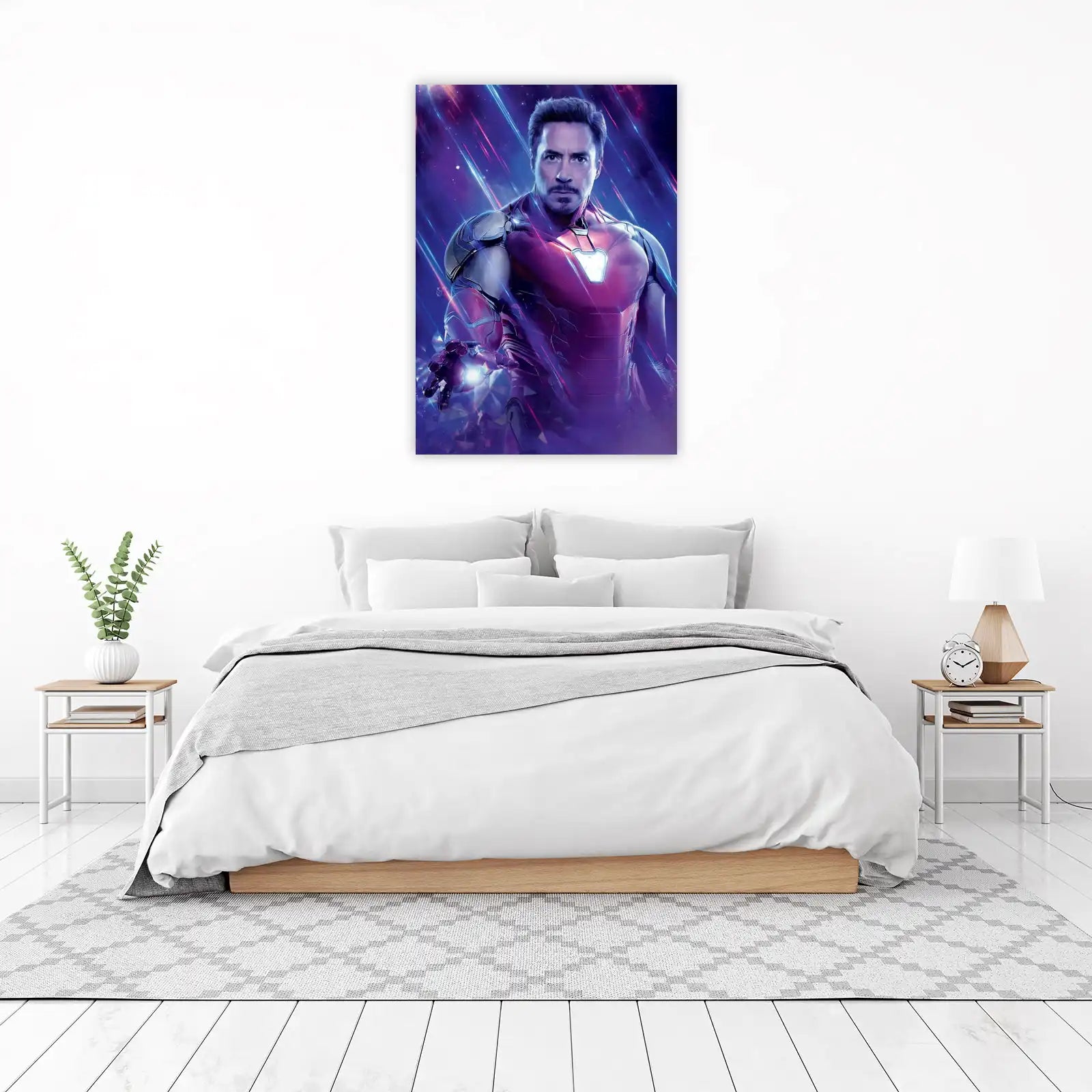 Tony Stark Iron Man Galaxy Wall Art