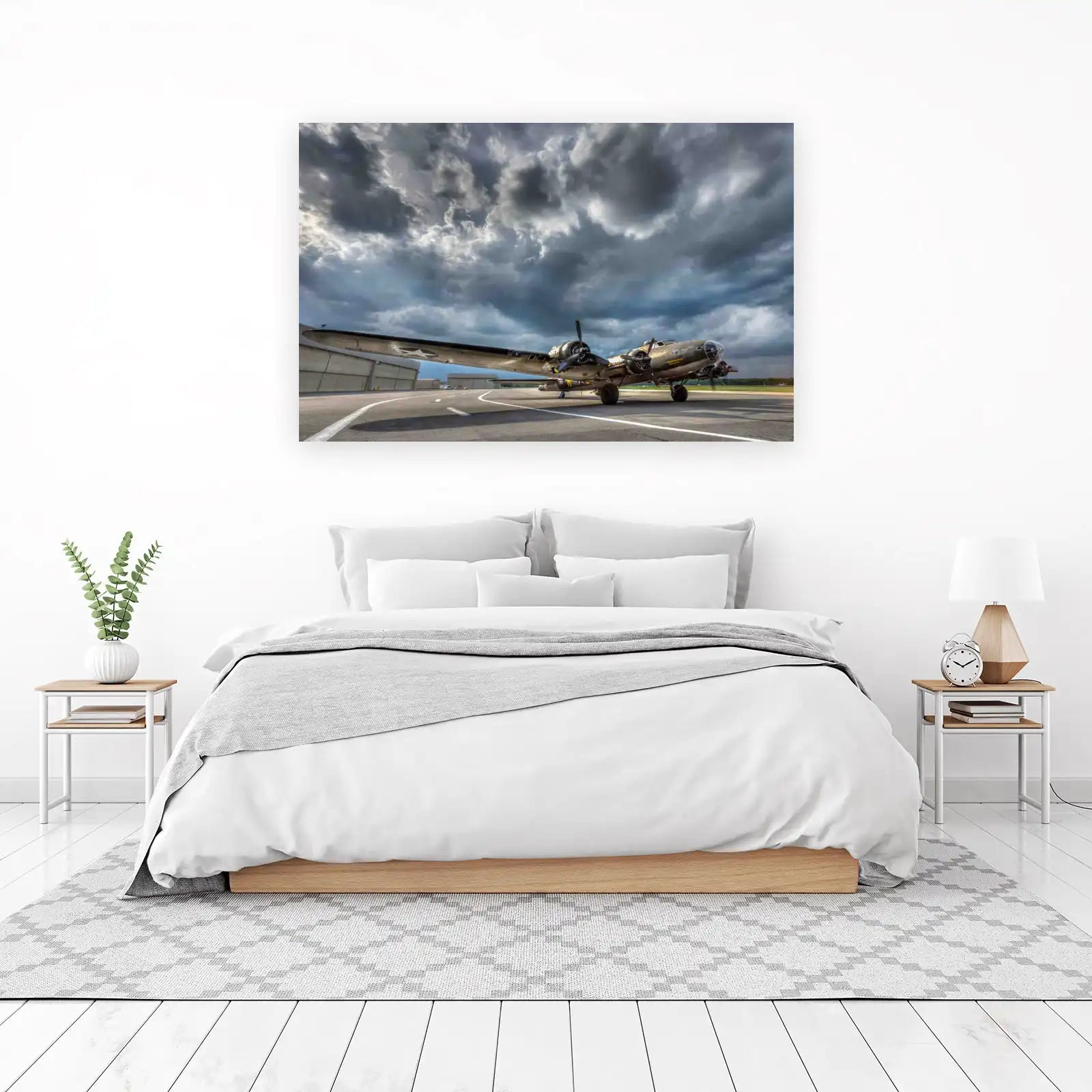 B-17 Flying Fortress Bomber Wall Art Wall Art