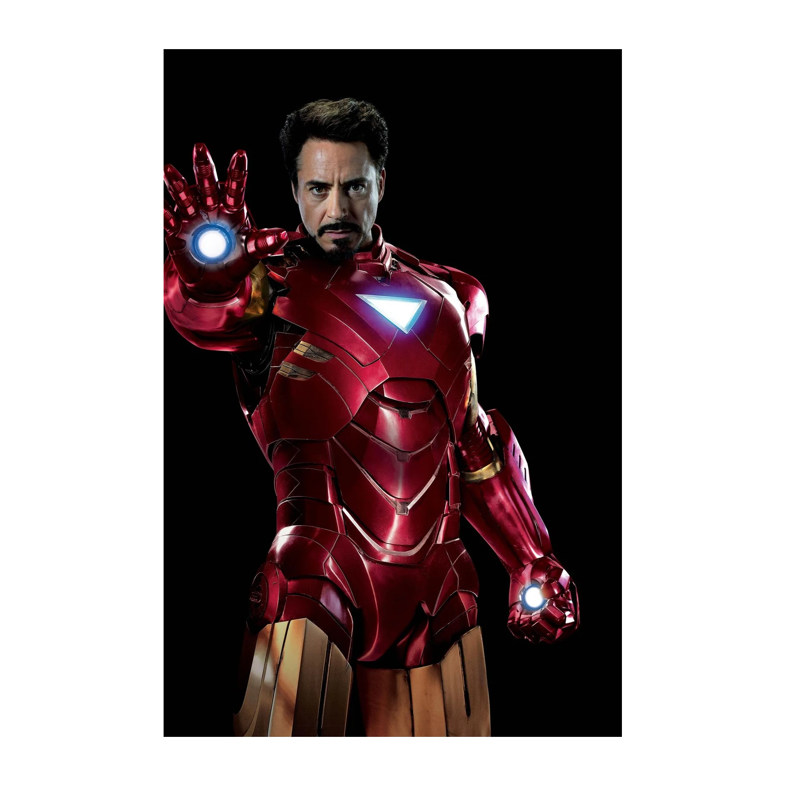 Iconic Iron Man Power Pose Wall Art