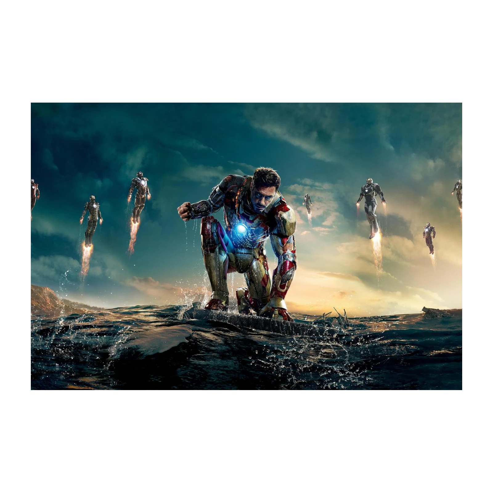Epic Iron Man Army Wall Art