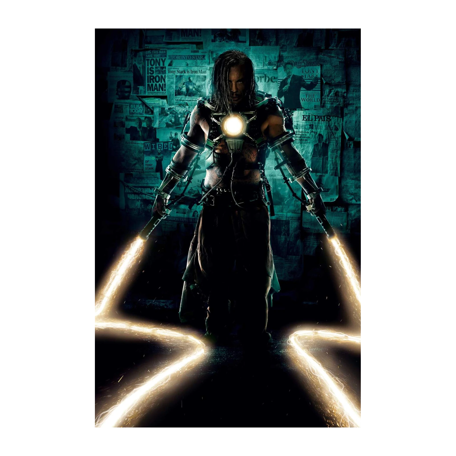Whiplash Fiery Whip Action Wall Art