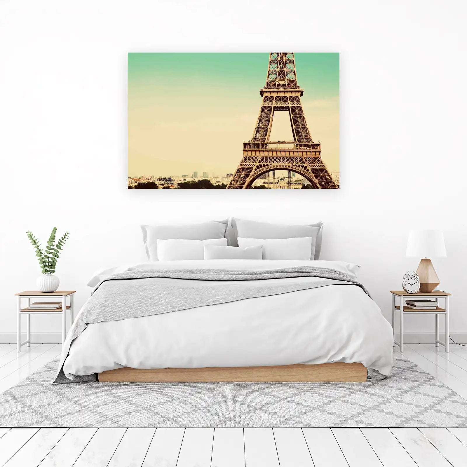 Eiffel Tower Paris Vintage Wall Art