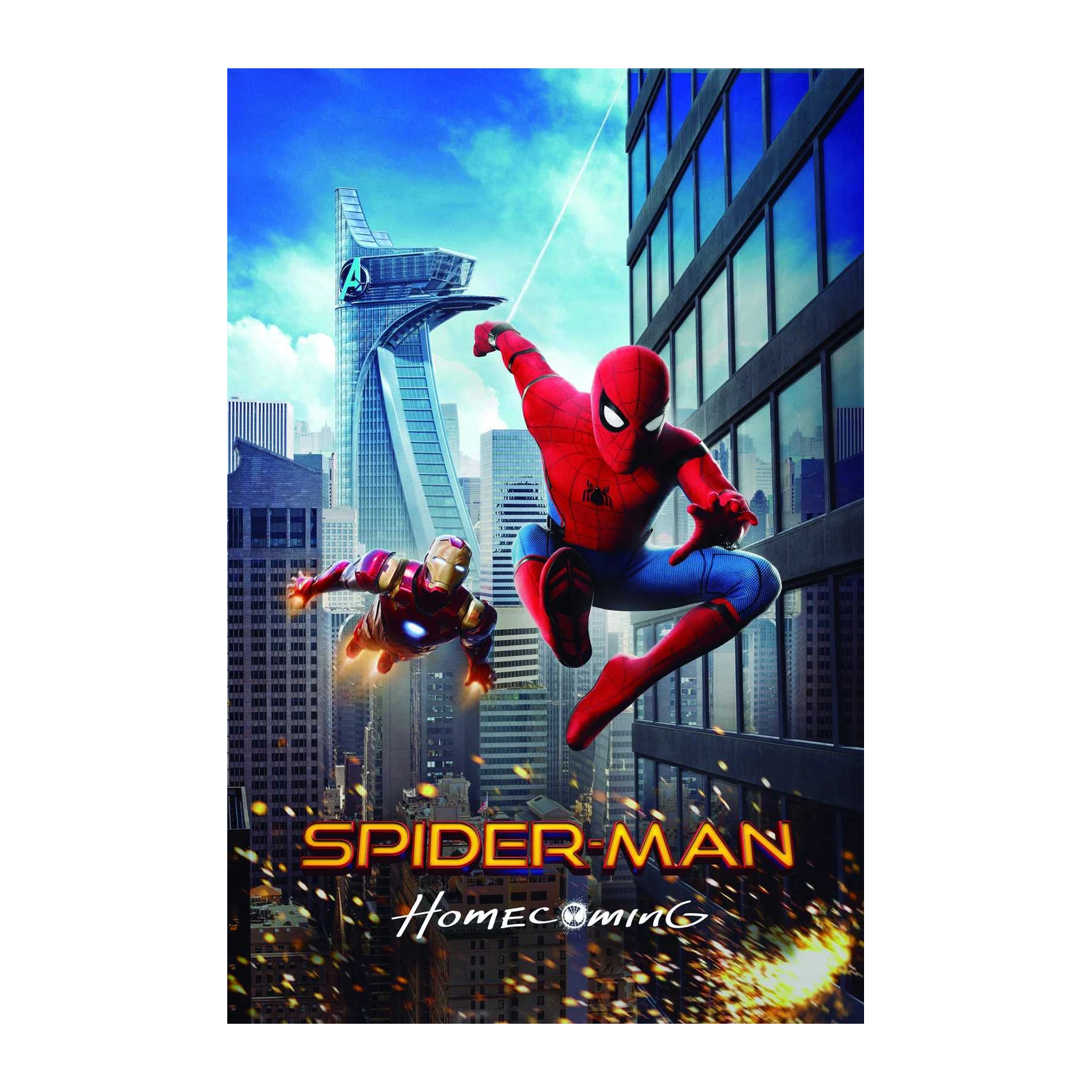 Spider-Man Homecoming Action Wall Art