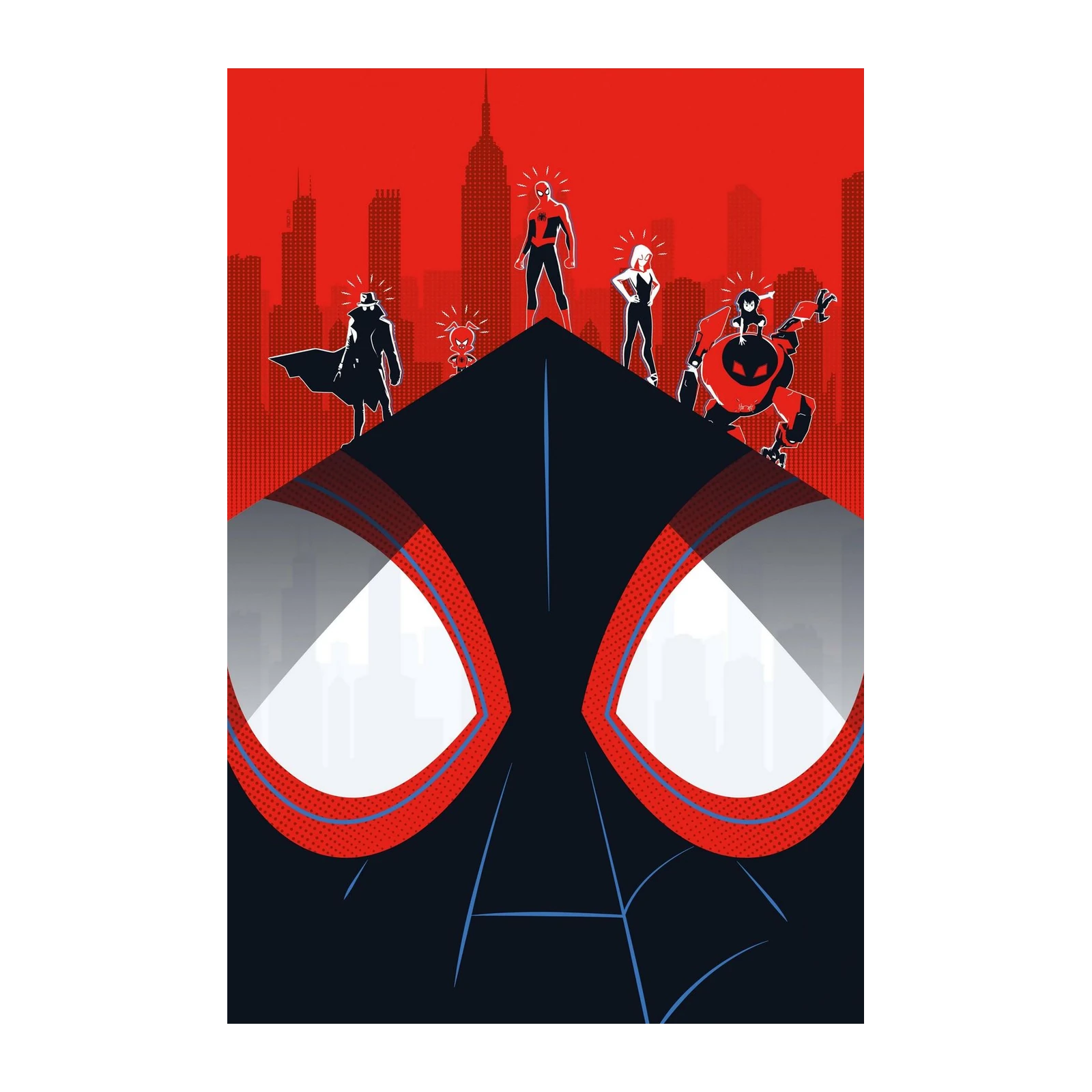 Spider-Verse Cinematic Crew Wall Art