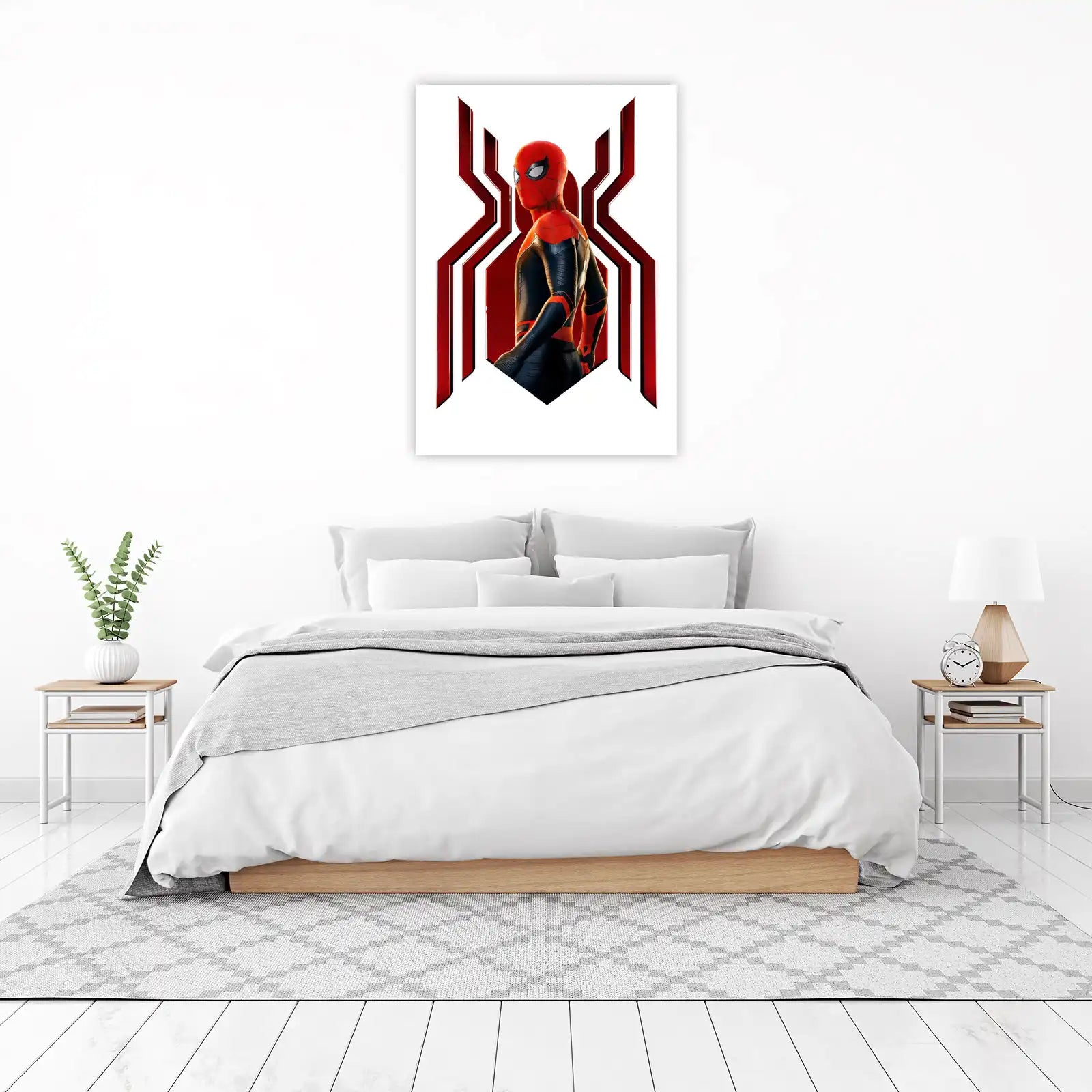 Spider-Man Red & Black Suit Wall Art