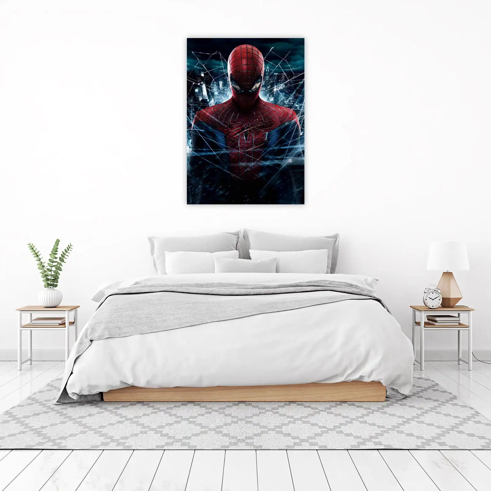 The Amazing Spiderman Cityscape Wall Art