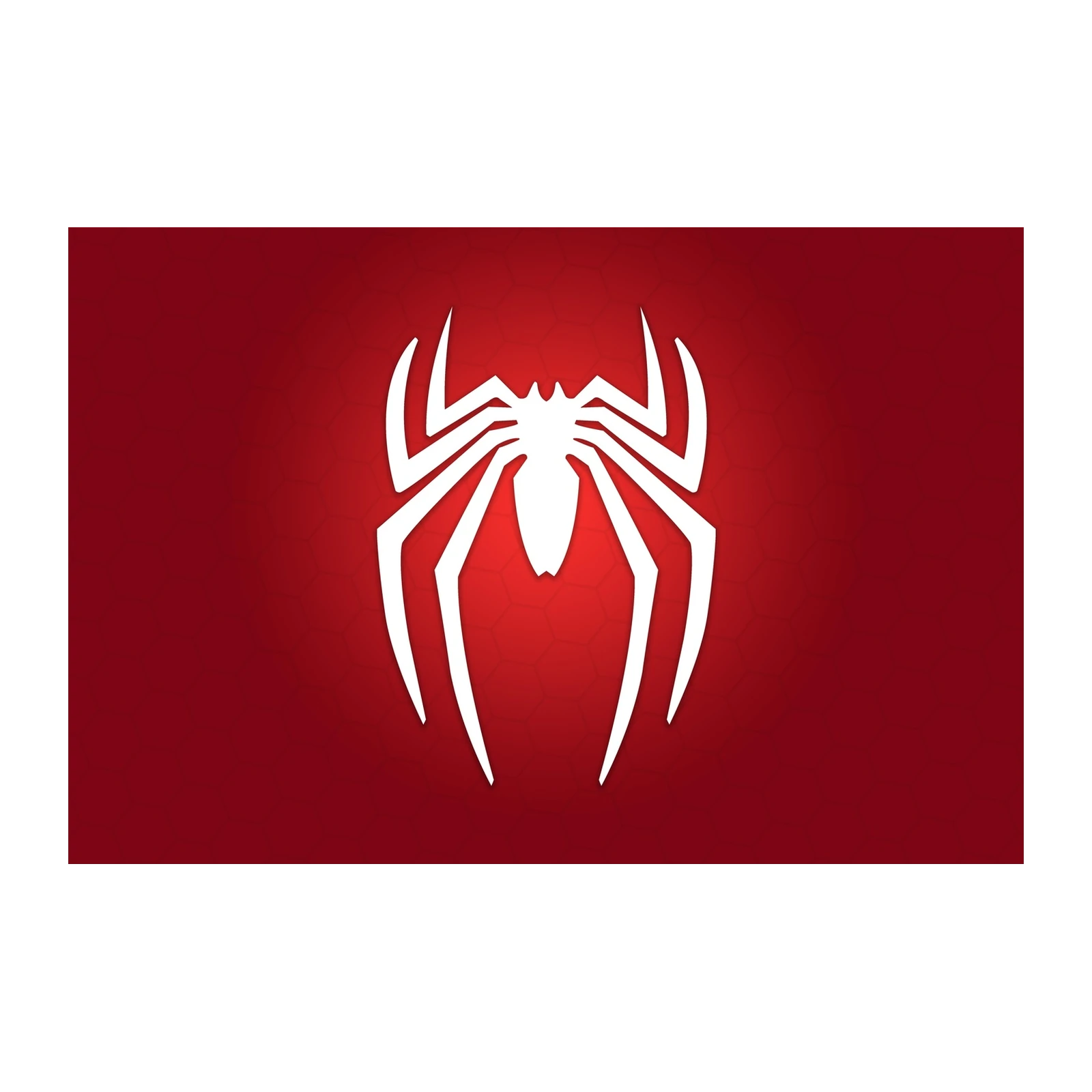 Iconic Spider-Man Logo Wall Art