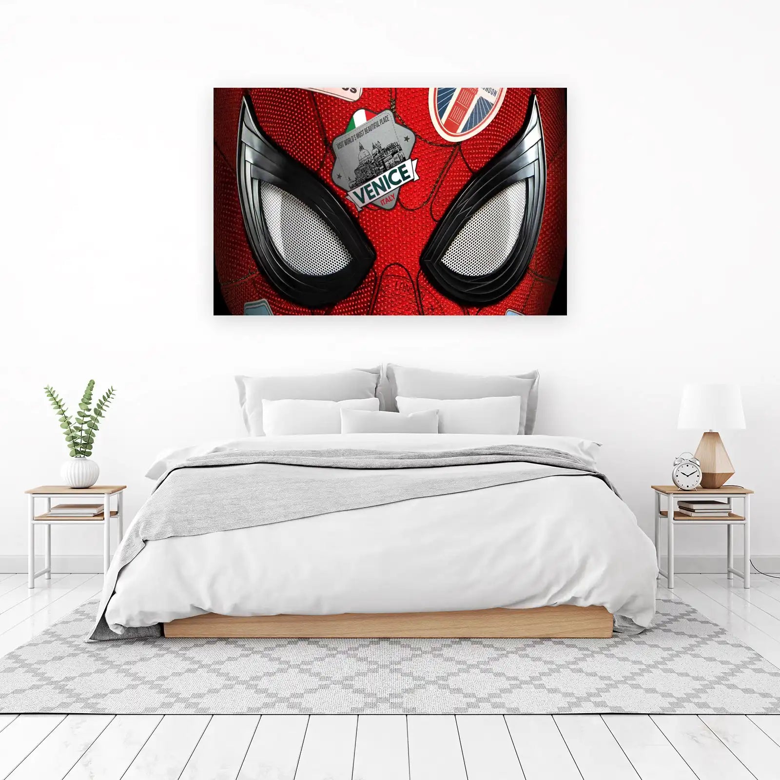 Spider-Man Venice Travel Poster Wall Art