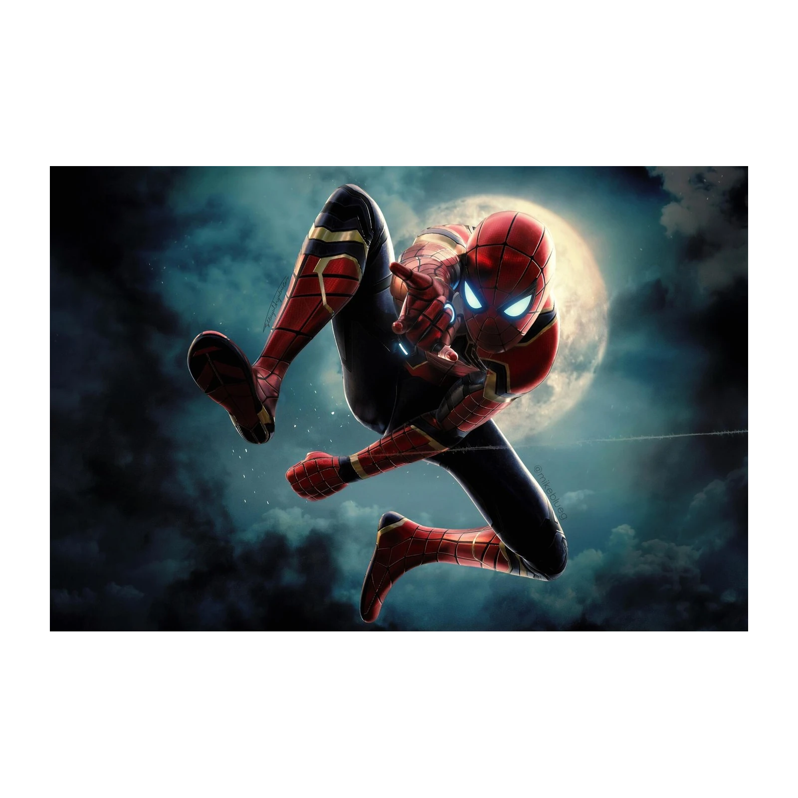 Epic Spider-Man Infinity War Wall Art