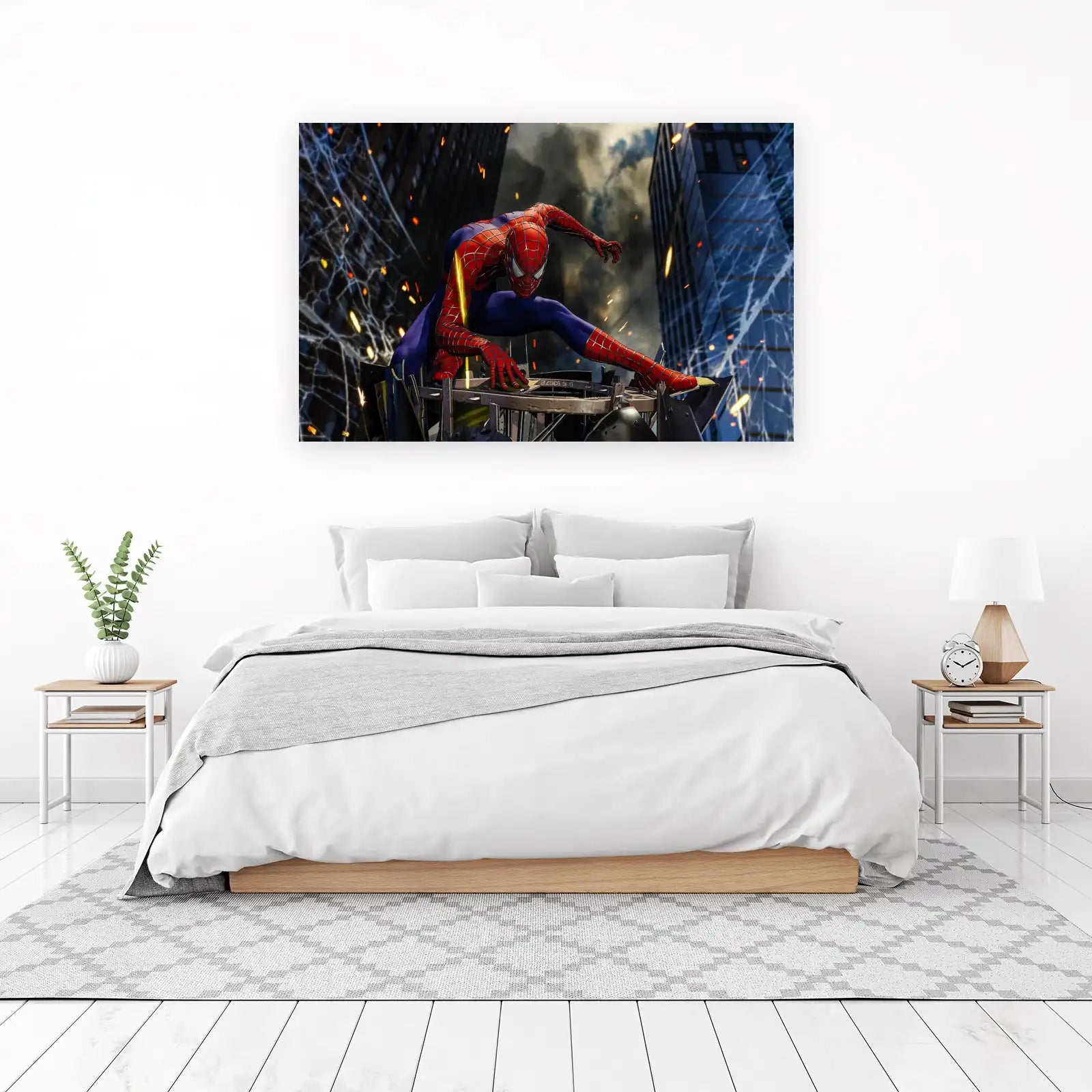Dynamic Spider-Man Action Wall Art