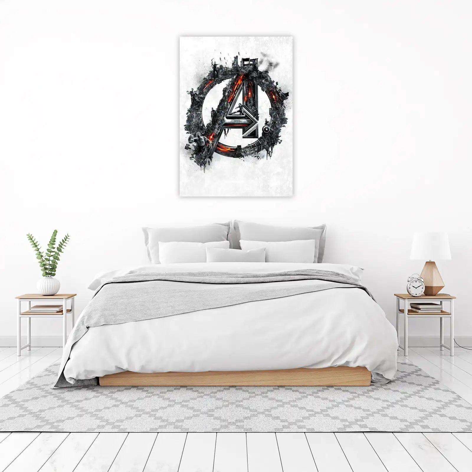 Avengers Assemble Epic Logo Wall Art