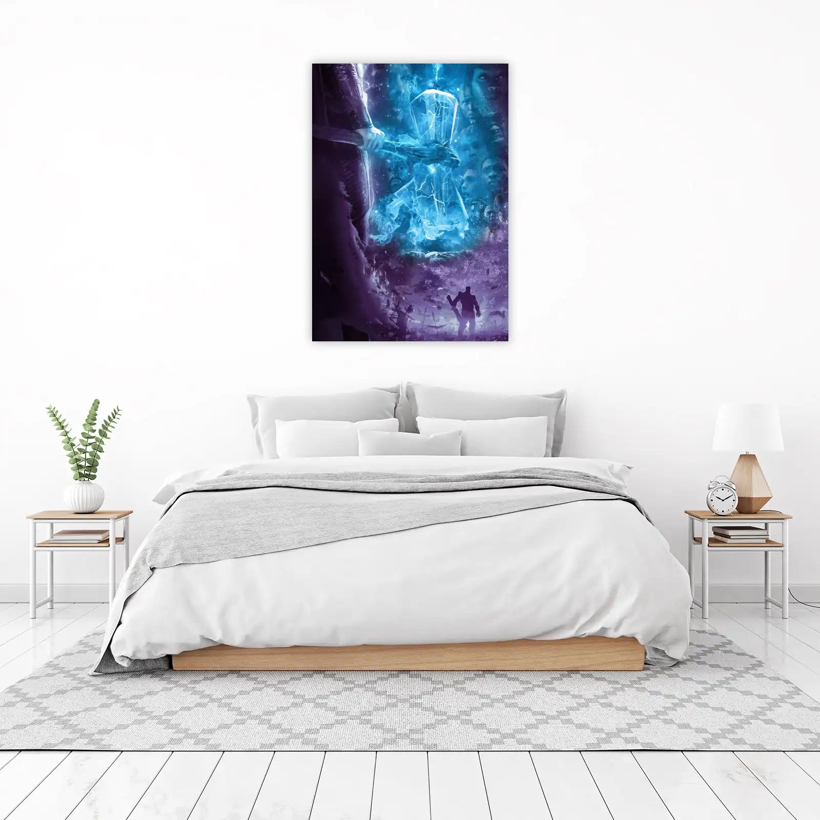 Epic Thor's Mjolnir Aura Wall Art
