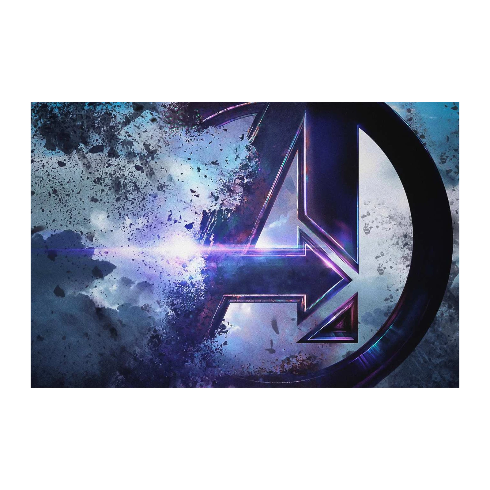 Epic Avengers Endgame Logo Wall Art