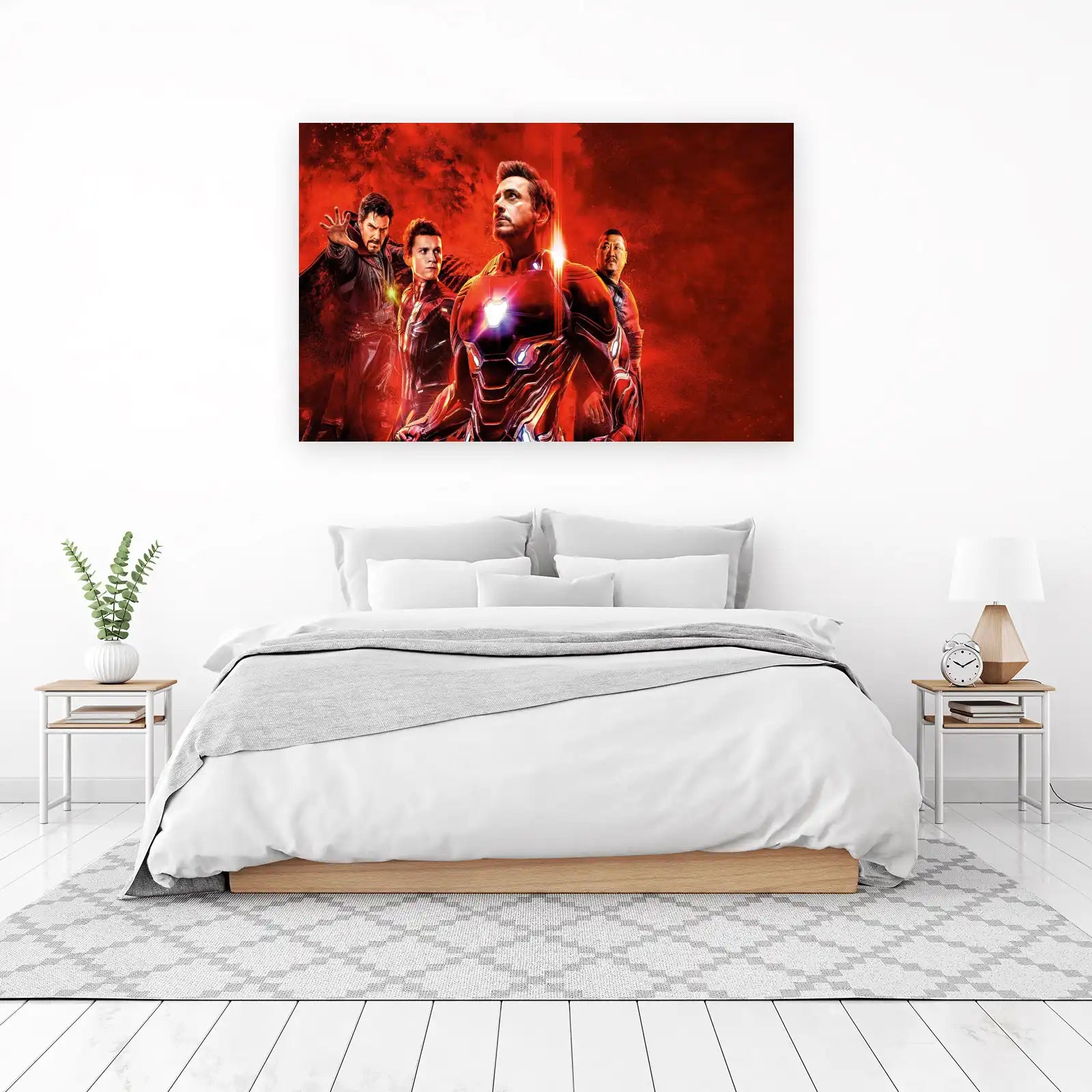 Avengers Infinity War Heroes Iron Man Wall Art