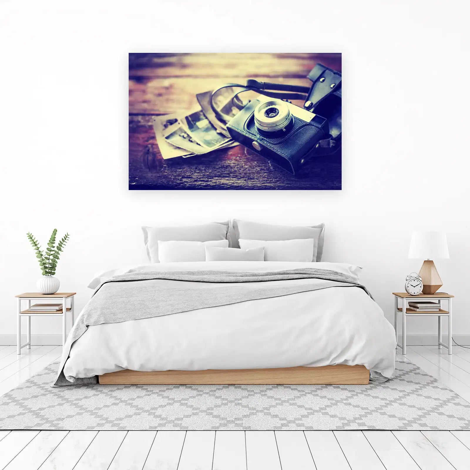 Vintage Camera & Photos Wall Art Wall Art