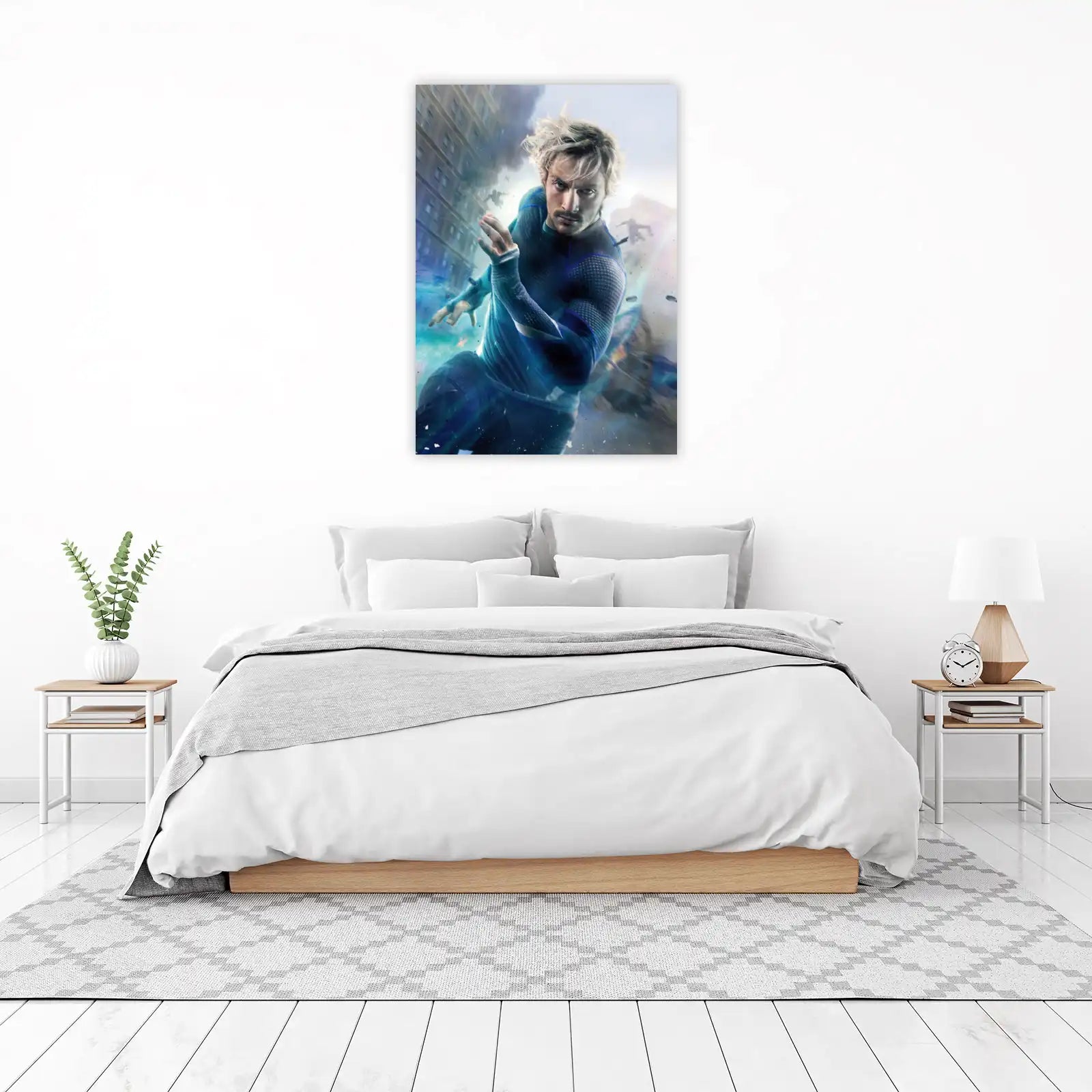 Quicksilver Action Movie Poster Wall Art