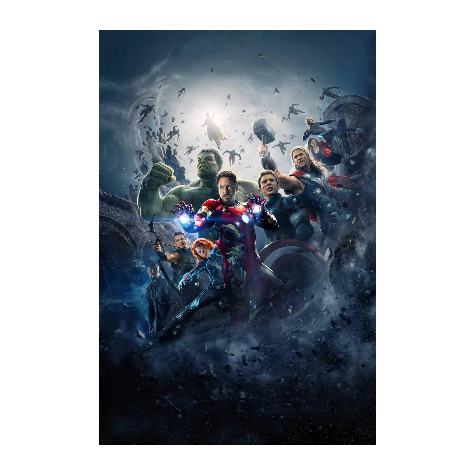 Avengers Assemble Epic Scene Wall Art
