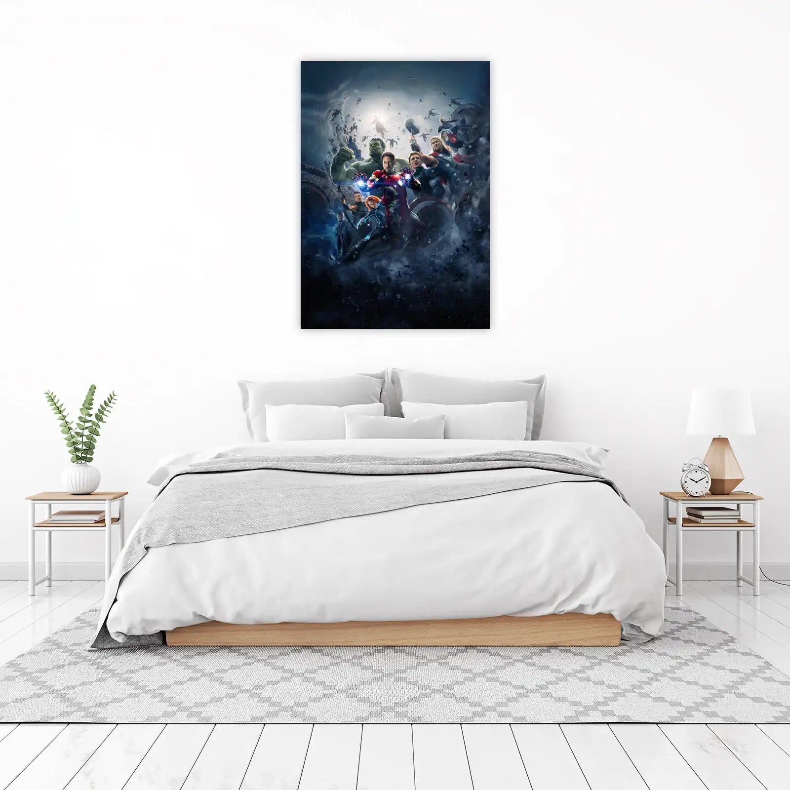 Avengers Assemble Epic Scene Wall Art