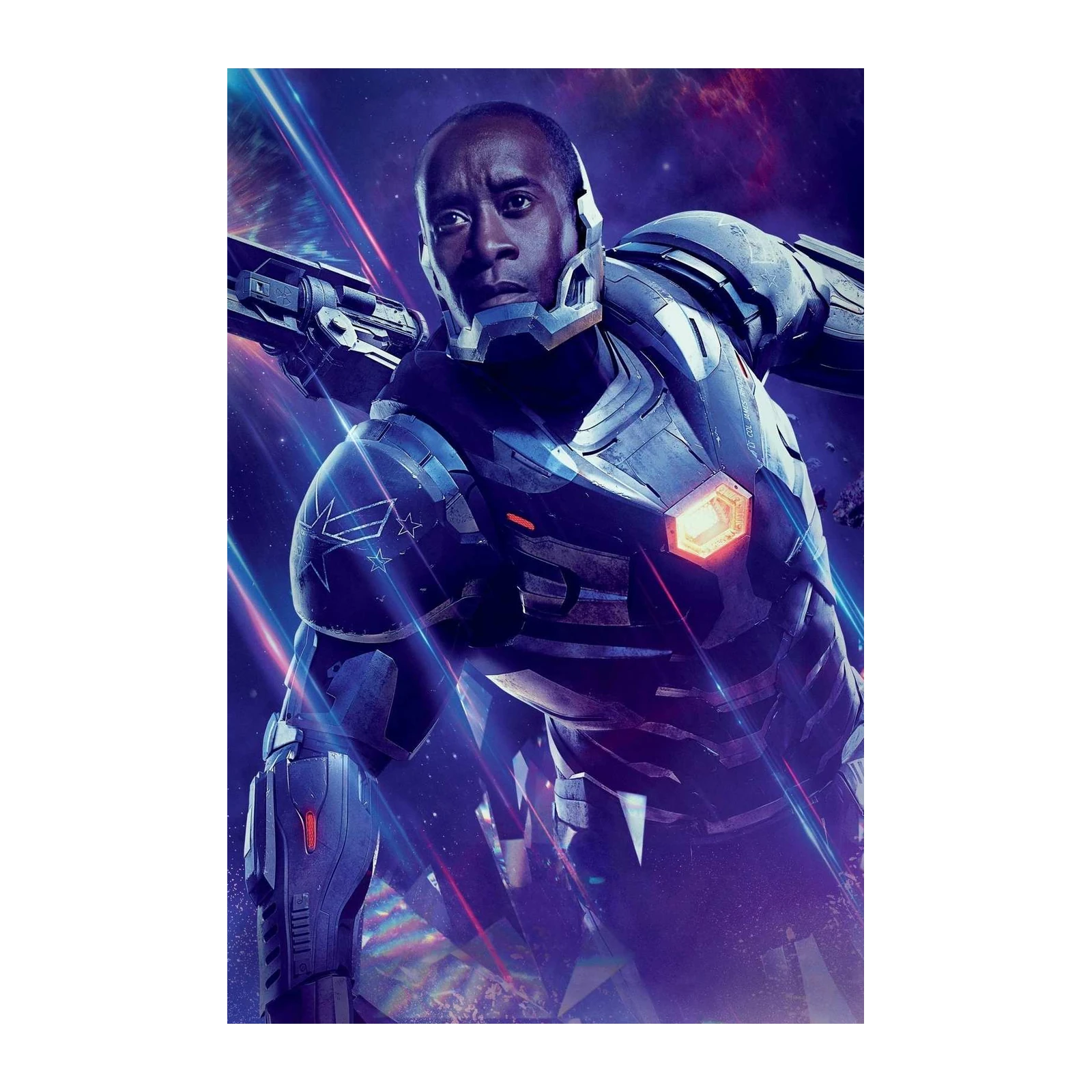 War Machine Sci-Fi Hero Wall Art
