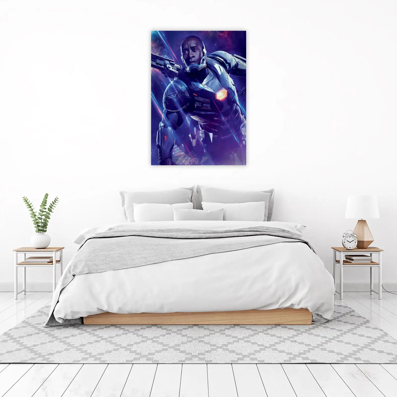 War Machine Sci-Fi Hero Wall Art