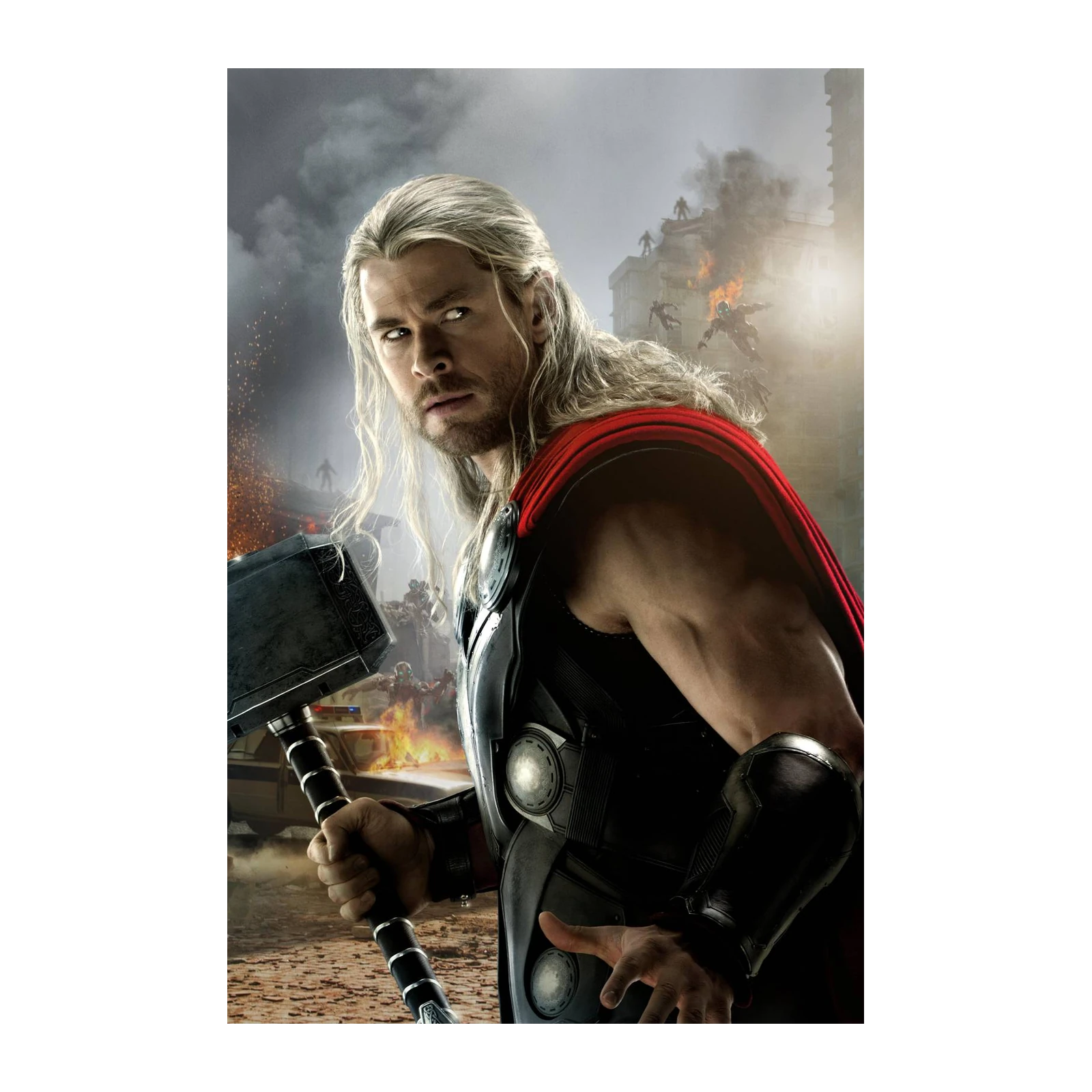 Thor Avenger Mighty Hammer Wall Art