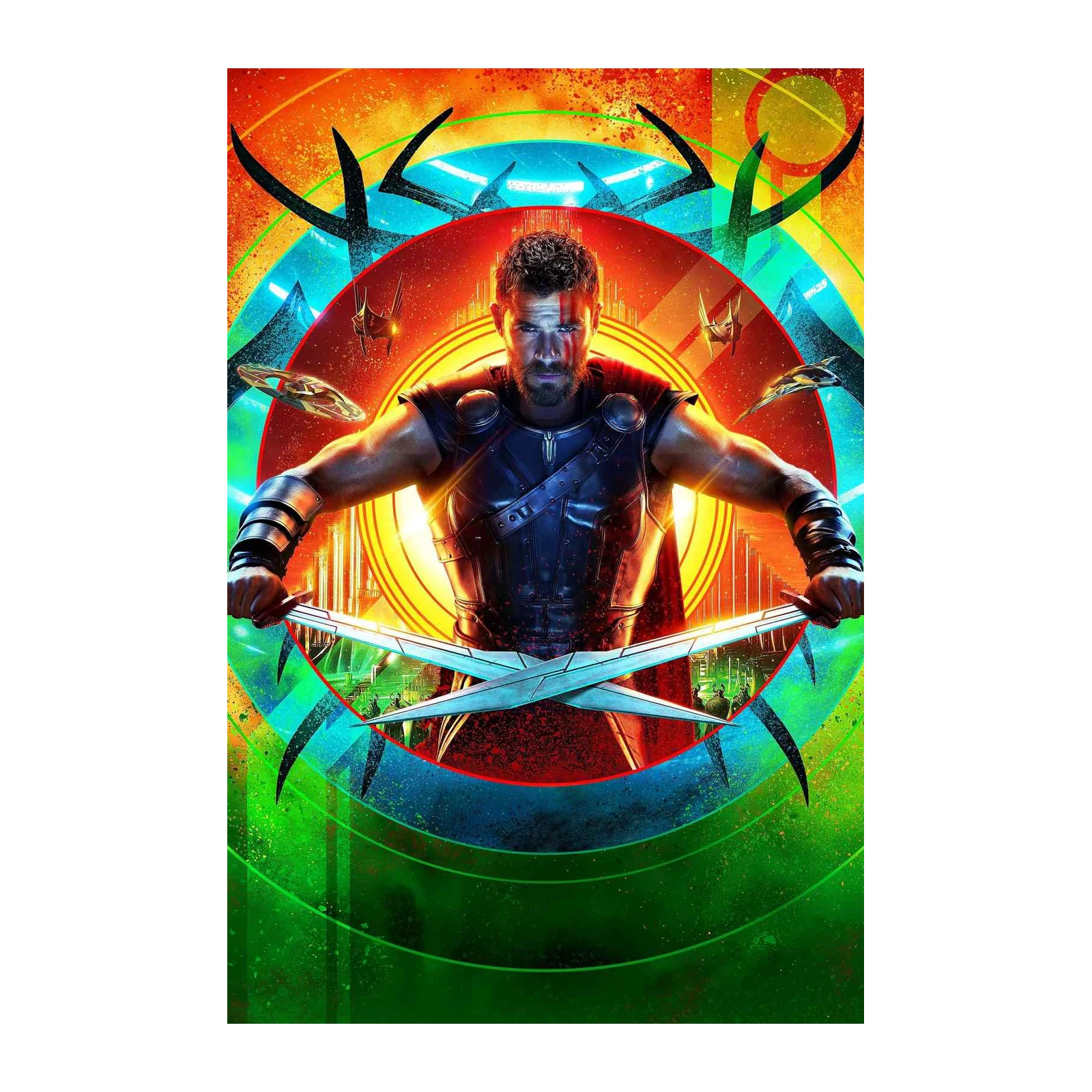 Thor Ragnarok Movie Poster Wall Art