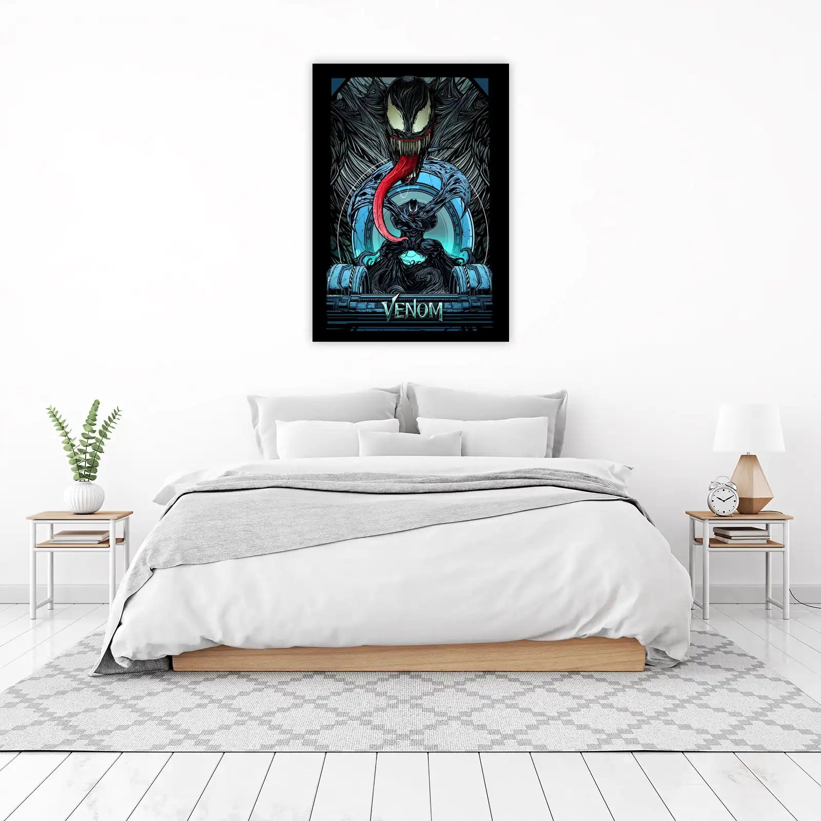 Venom Kaiju Attack Wall Art