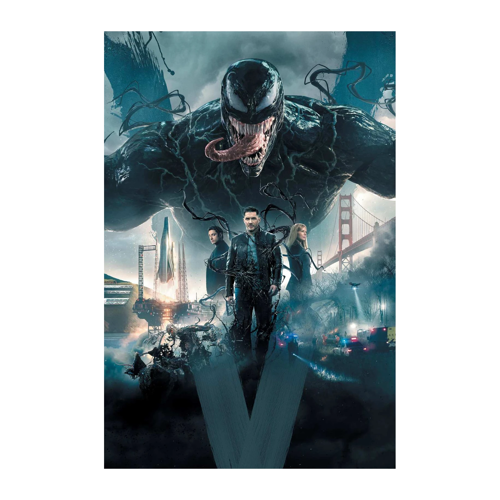Venom Movie Poster Wall Art