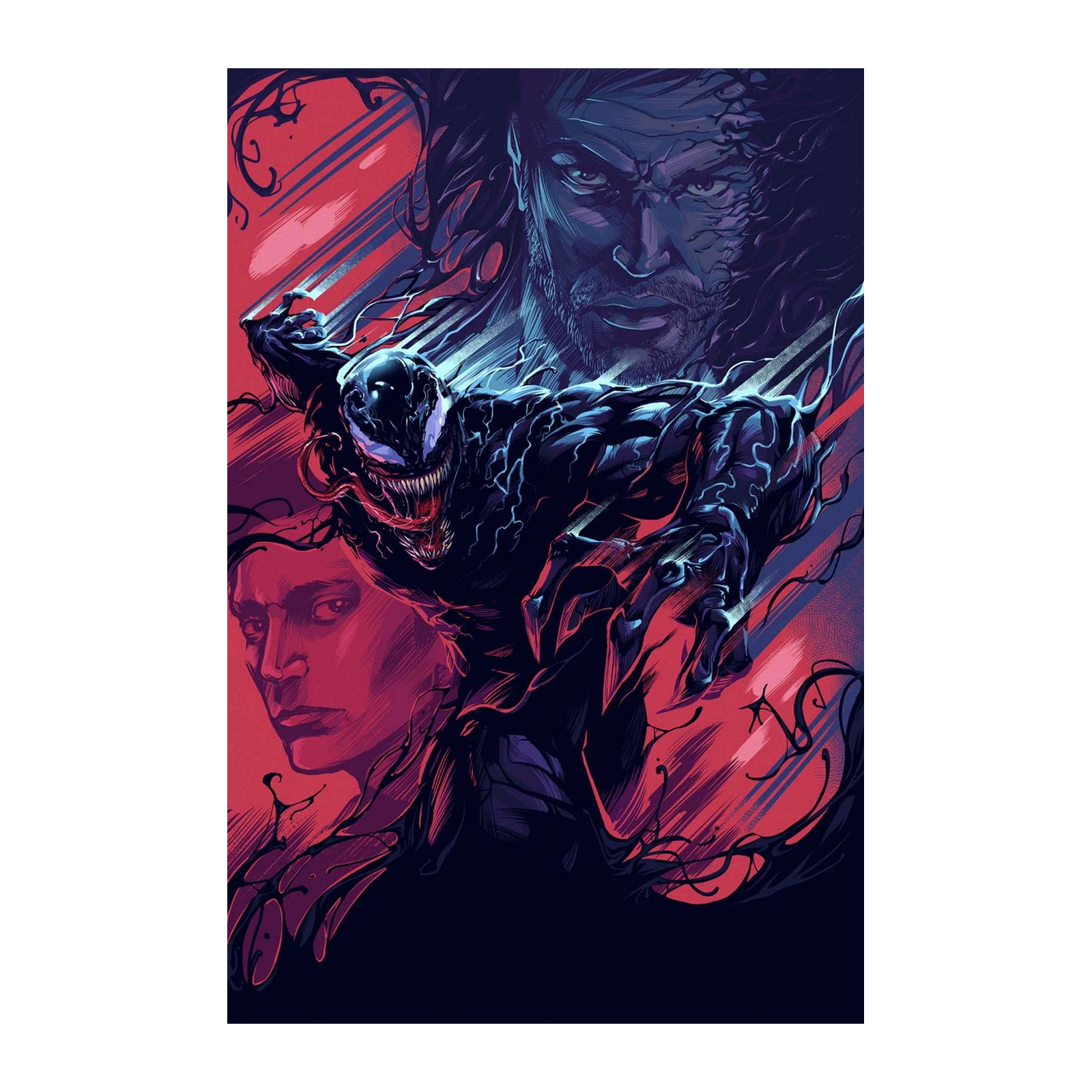 Venom: Let There Be Carnage Movie Art Wall Art