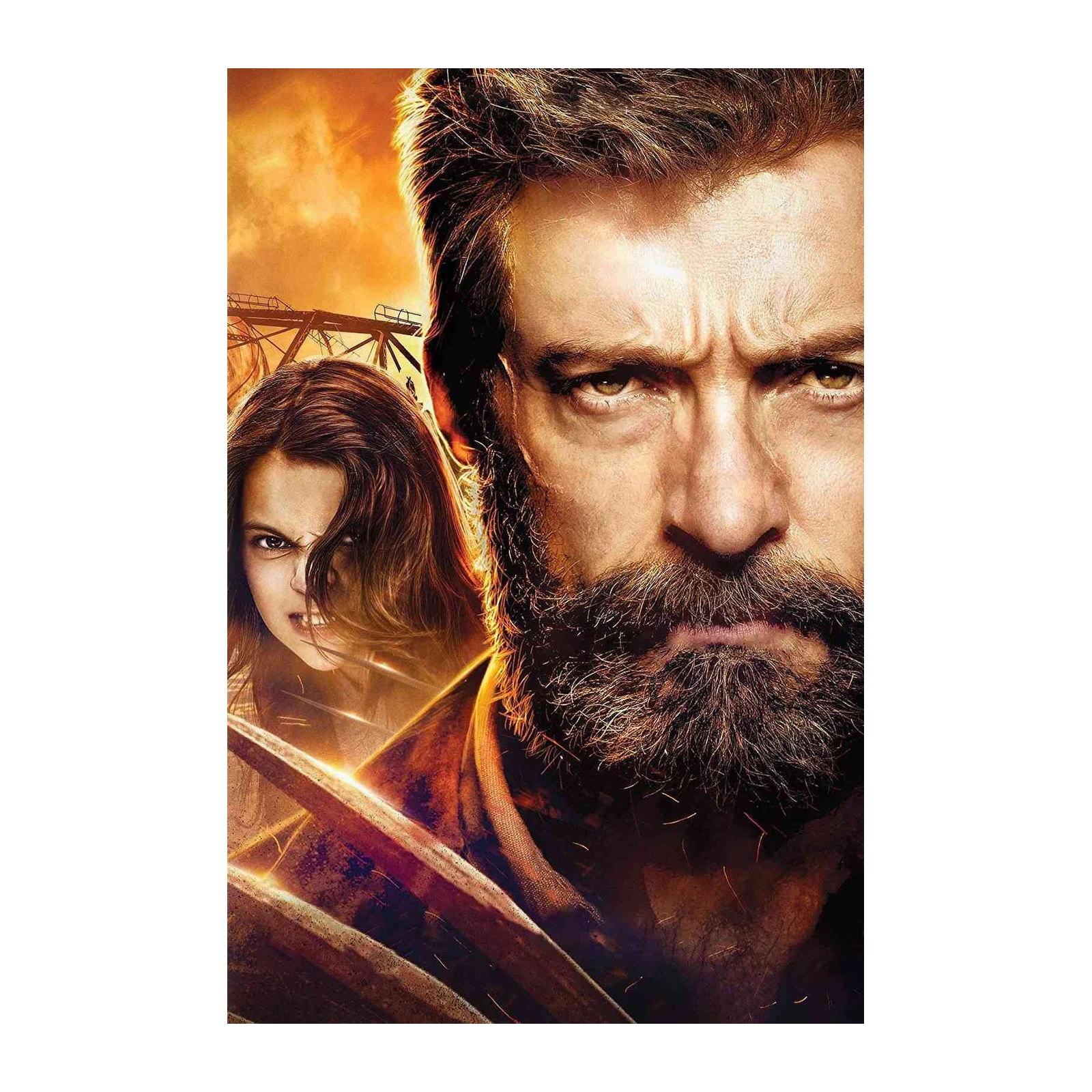 Wolverine & X-23 Intense Wall Art