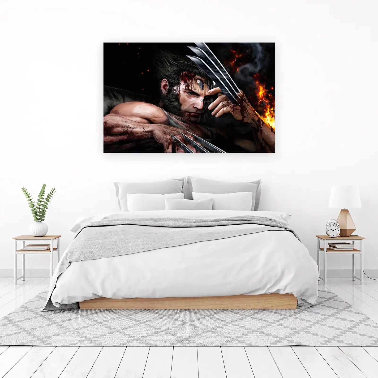 Wolverine Battle-Scarred Hero Wall Art
