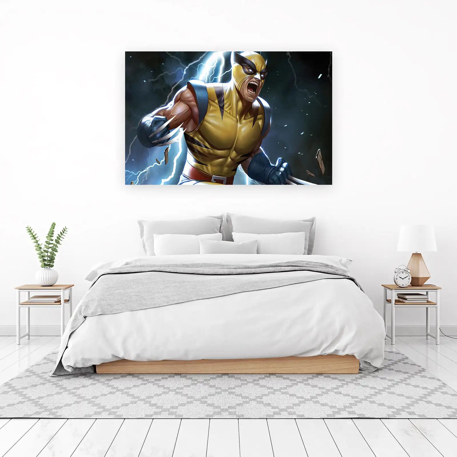 Wolverine Roaring Thunder Wall Art