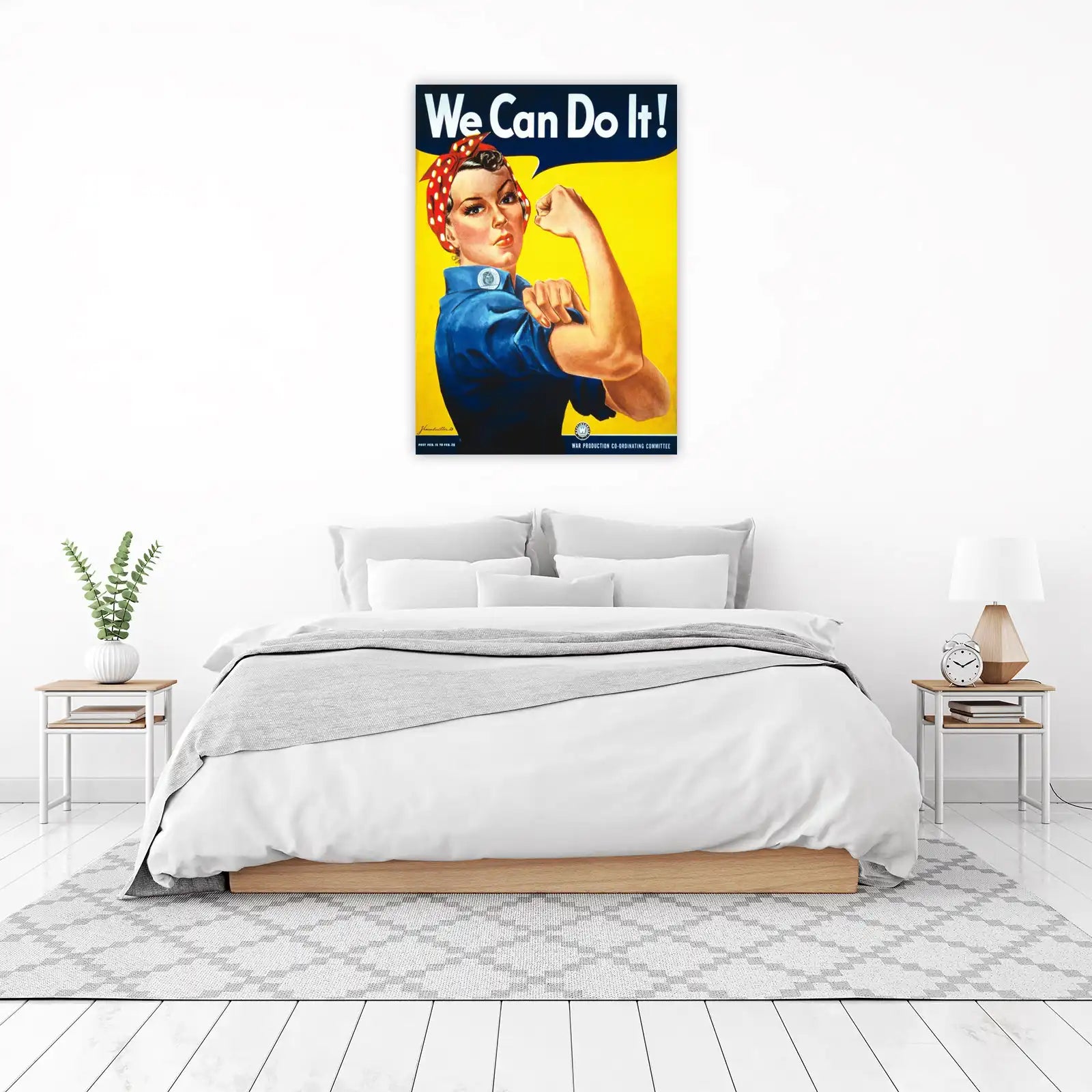 Rosie the Riveter "We Can Do It!" Wall Art