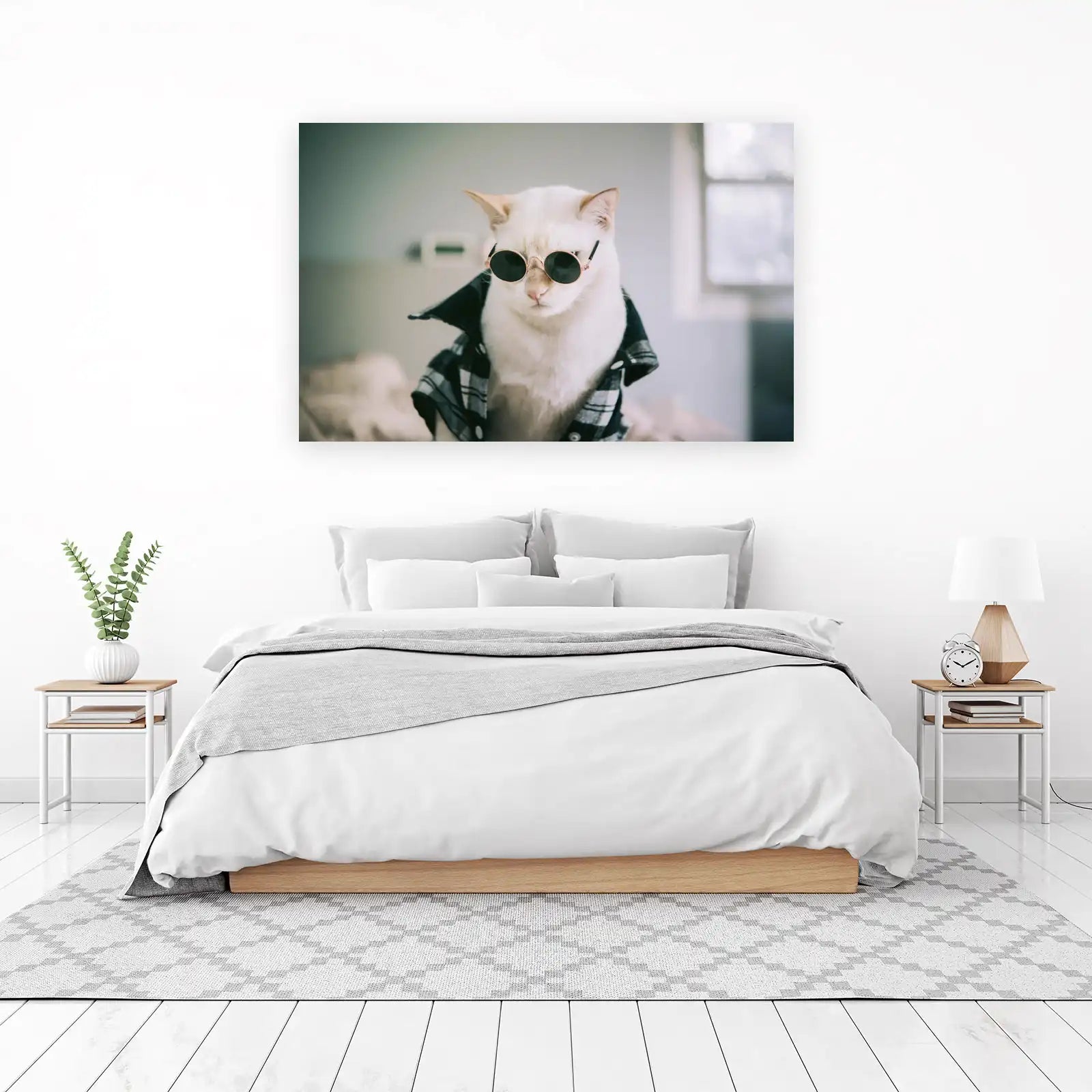 Cool Cat in Sunglasses Wall Art