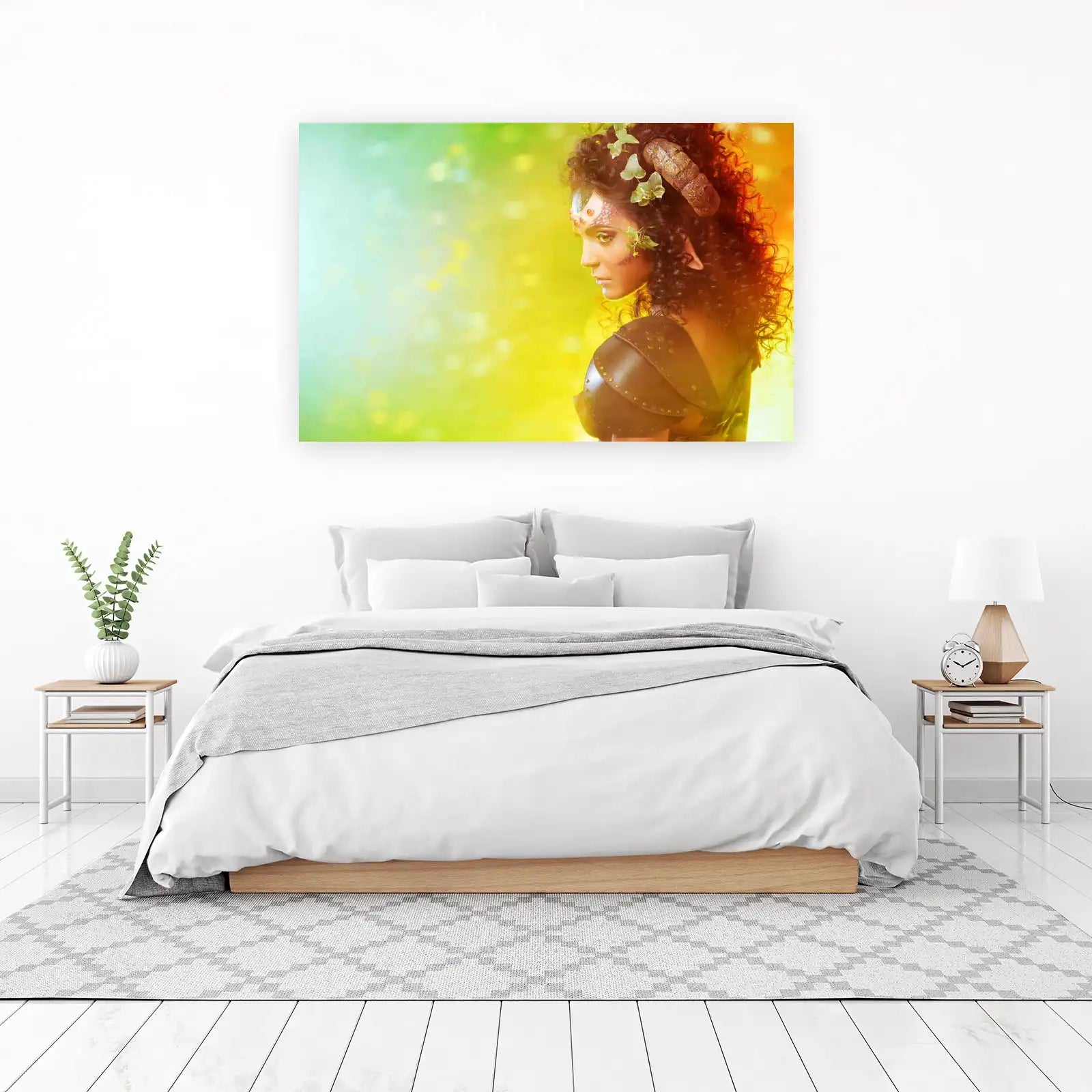 Mystical Forest Nymph Fantasy Art Wall Art