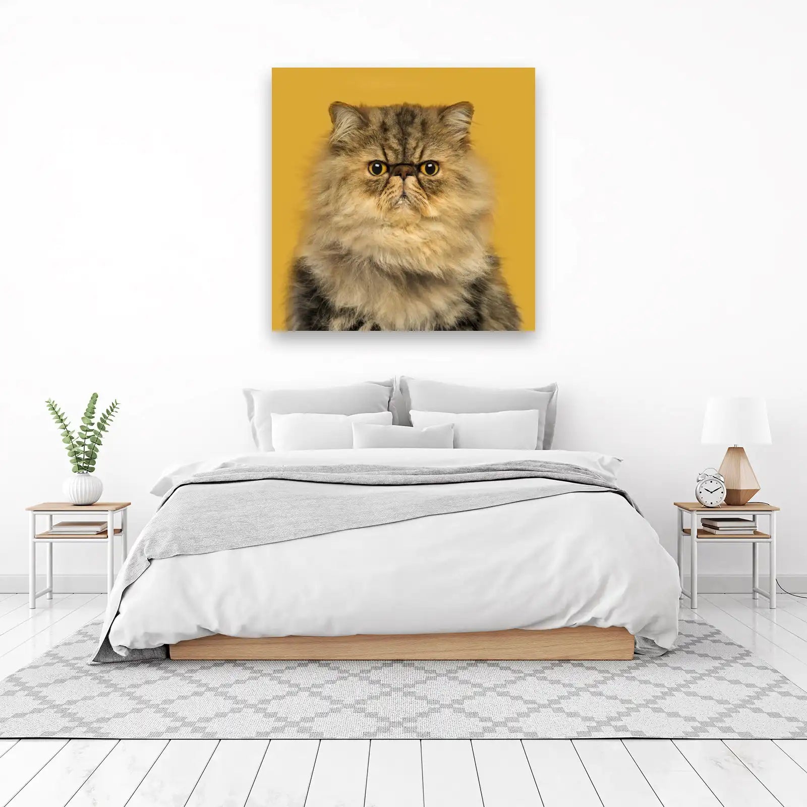 Majestic Persian Cat Portrait Wall Art