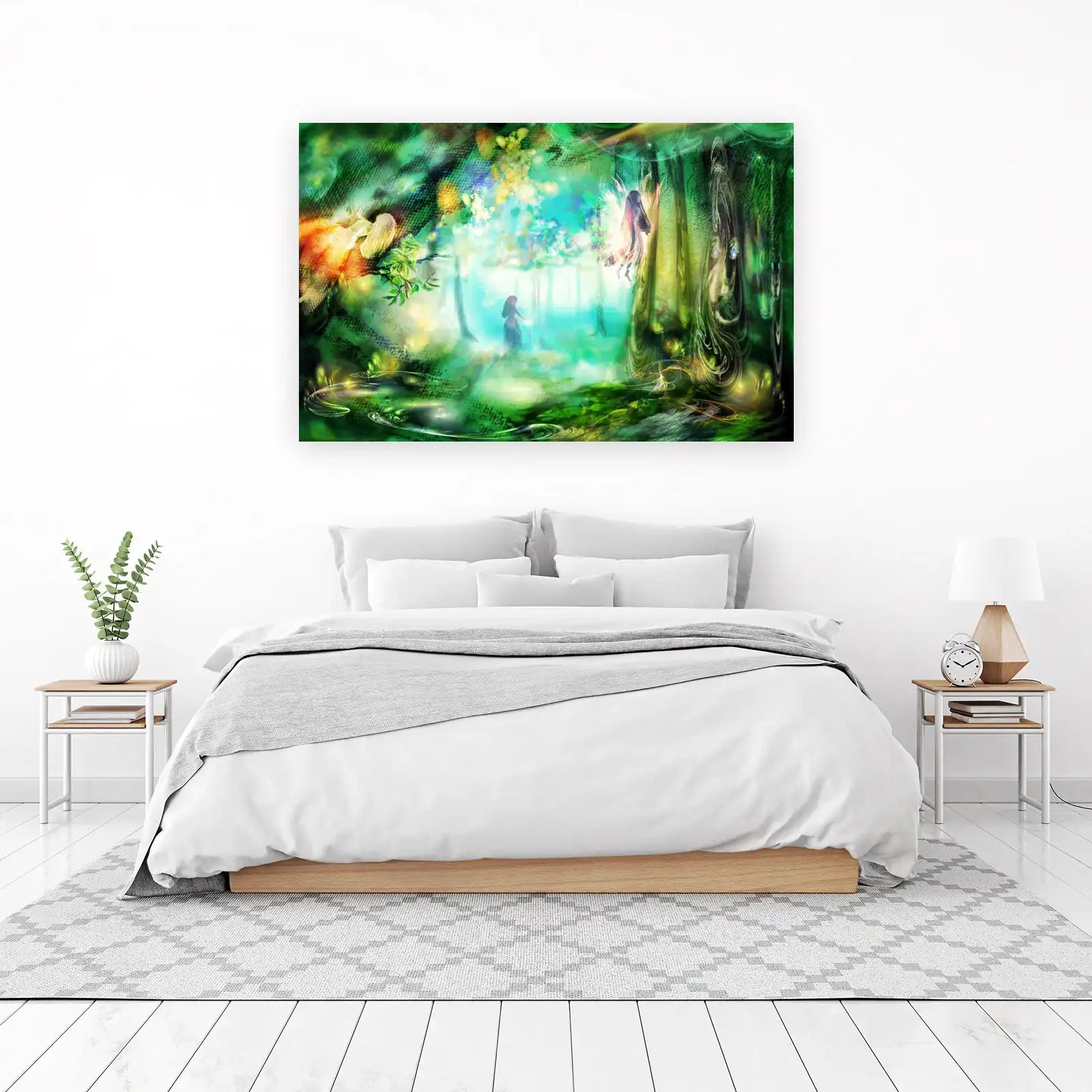 Mystical Forest Elves Wall Art