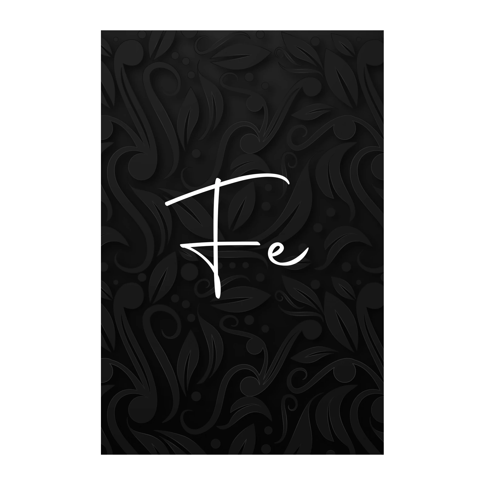 Elegant Fe Calligraphy Wall Art