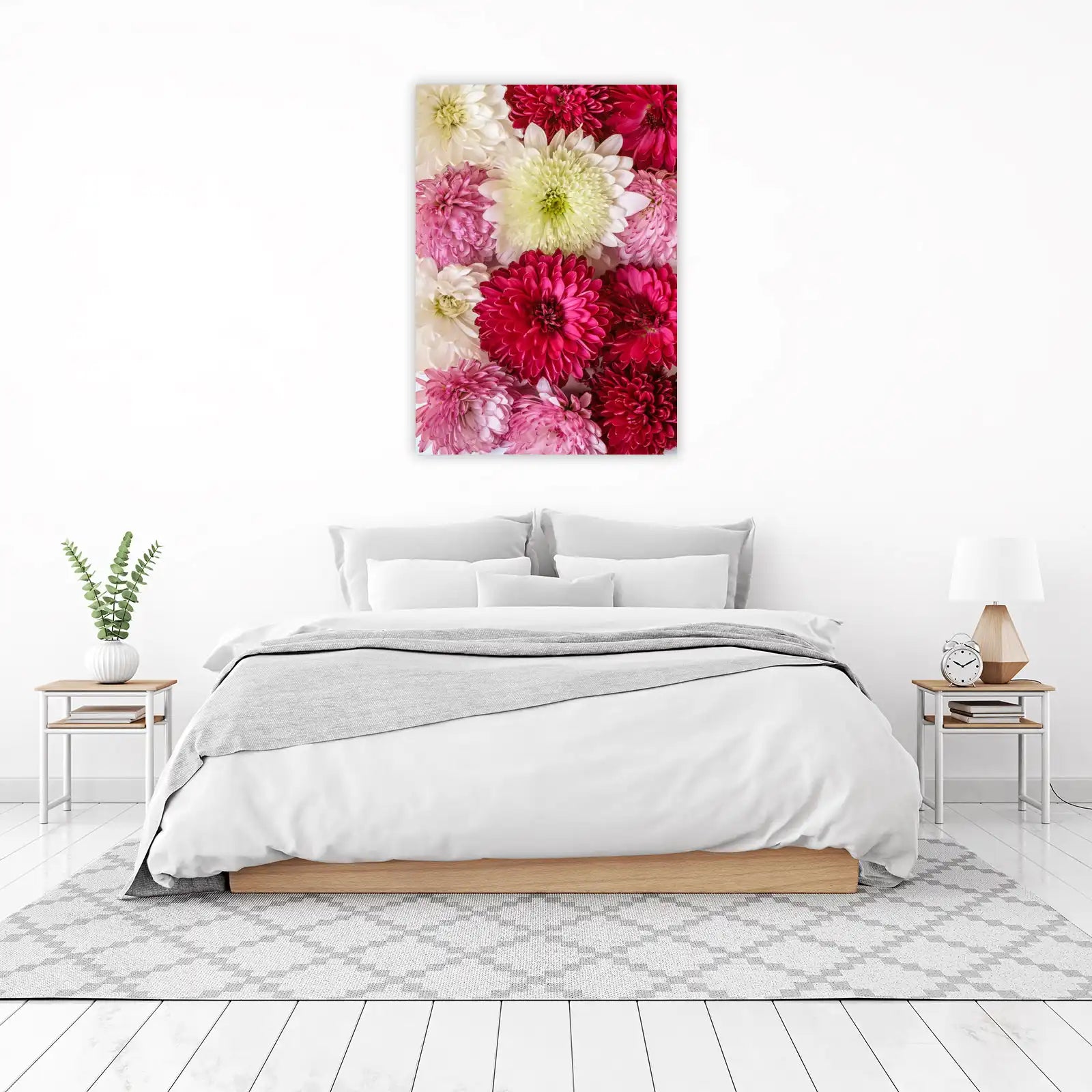 Vibrant Chrysanthemum Bloom Wall Art