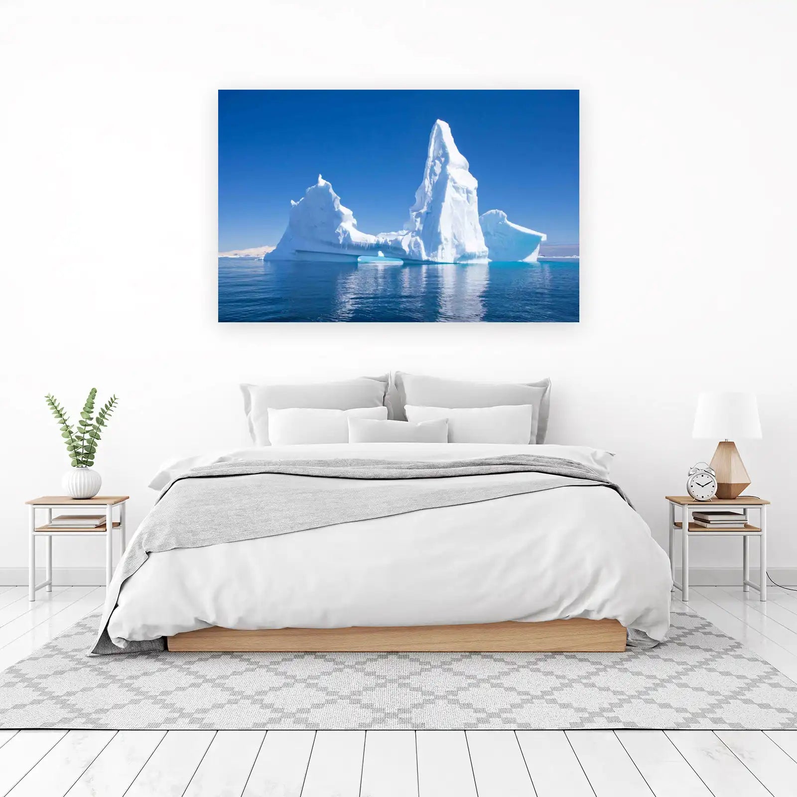 Majestic Iceberg Arctic Landscape Wall Art