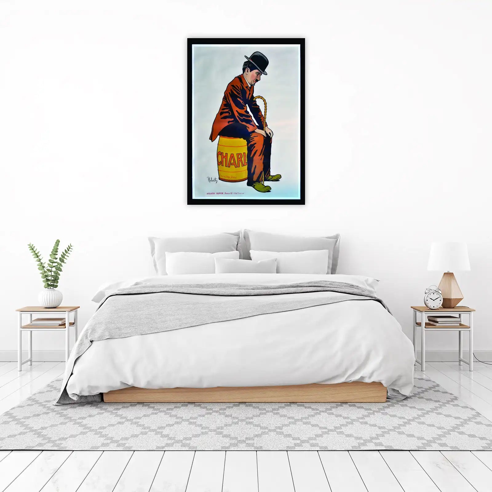 Charlie Chaplin Vintage Film Poster Wall Art