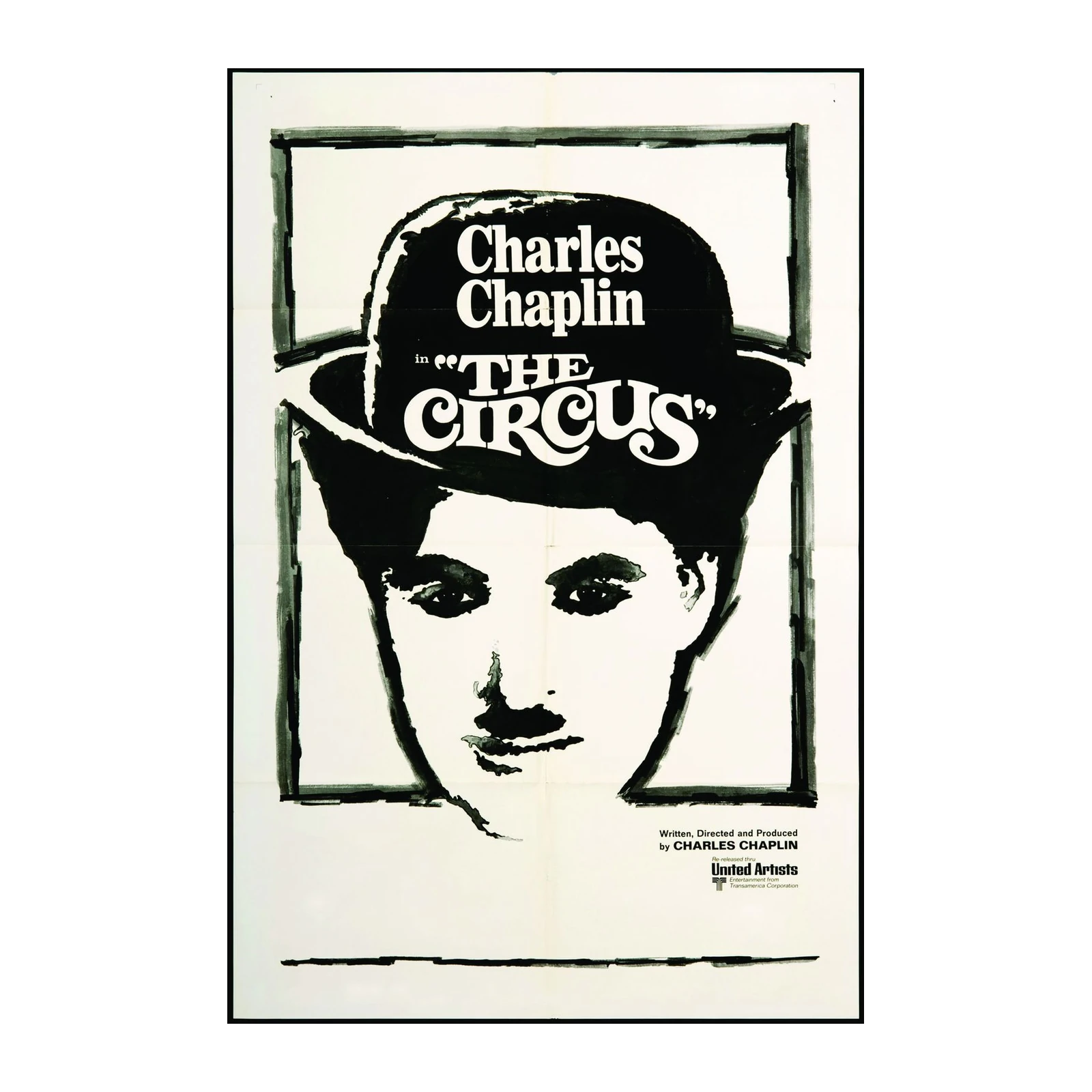 Charles Chaplin 'The Circus' Vintage Movie Poster Wall Art