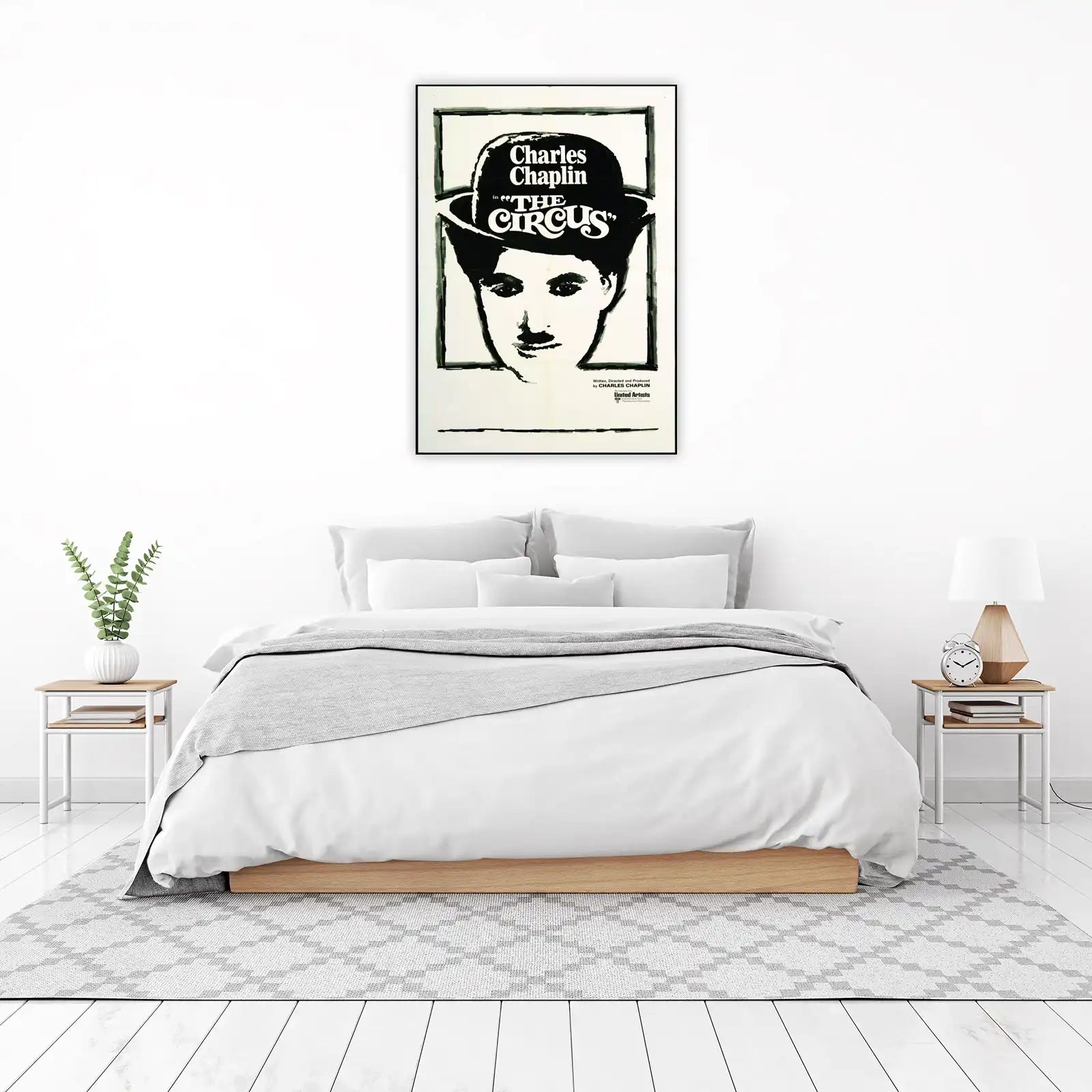 Charles Chaplin 'The Circus' Vintage Movie Poster Wall Art